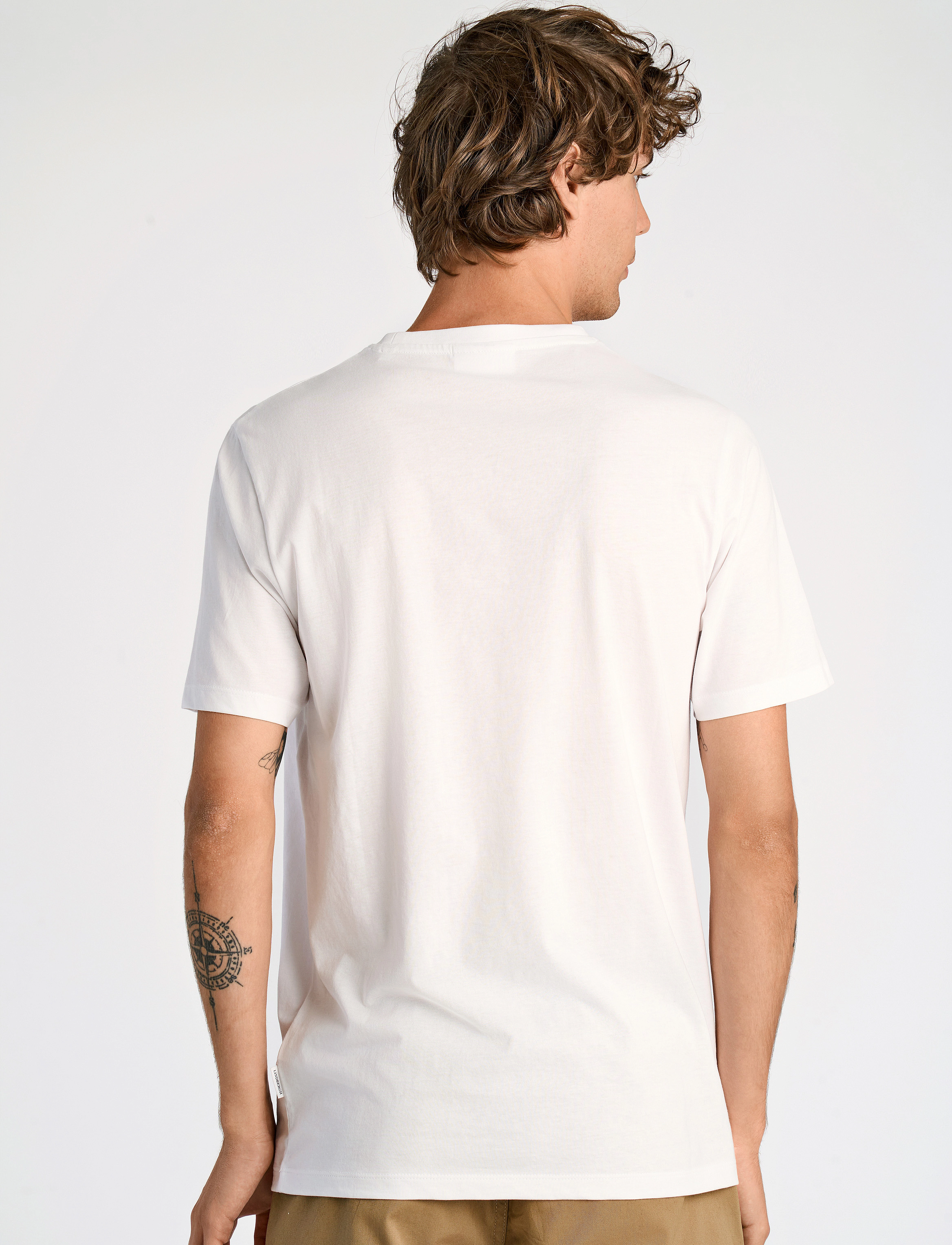 Lindbergh - Printed tee S/S - white - 3