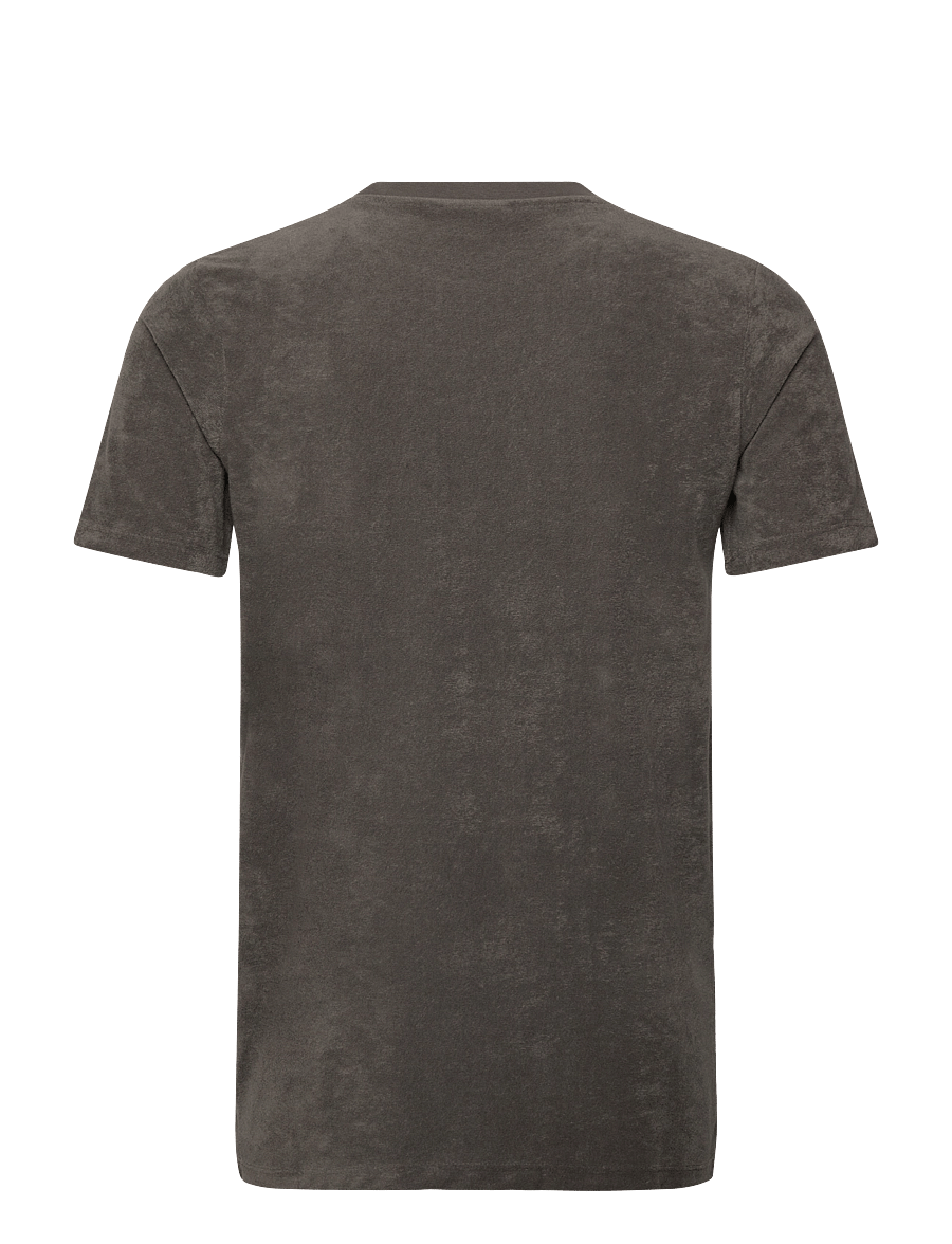 Lindbergh - SS Tee Terry - short-sleeved t-shirts - lt army - 2