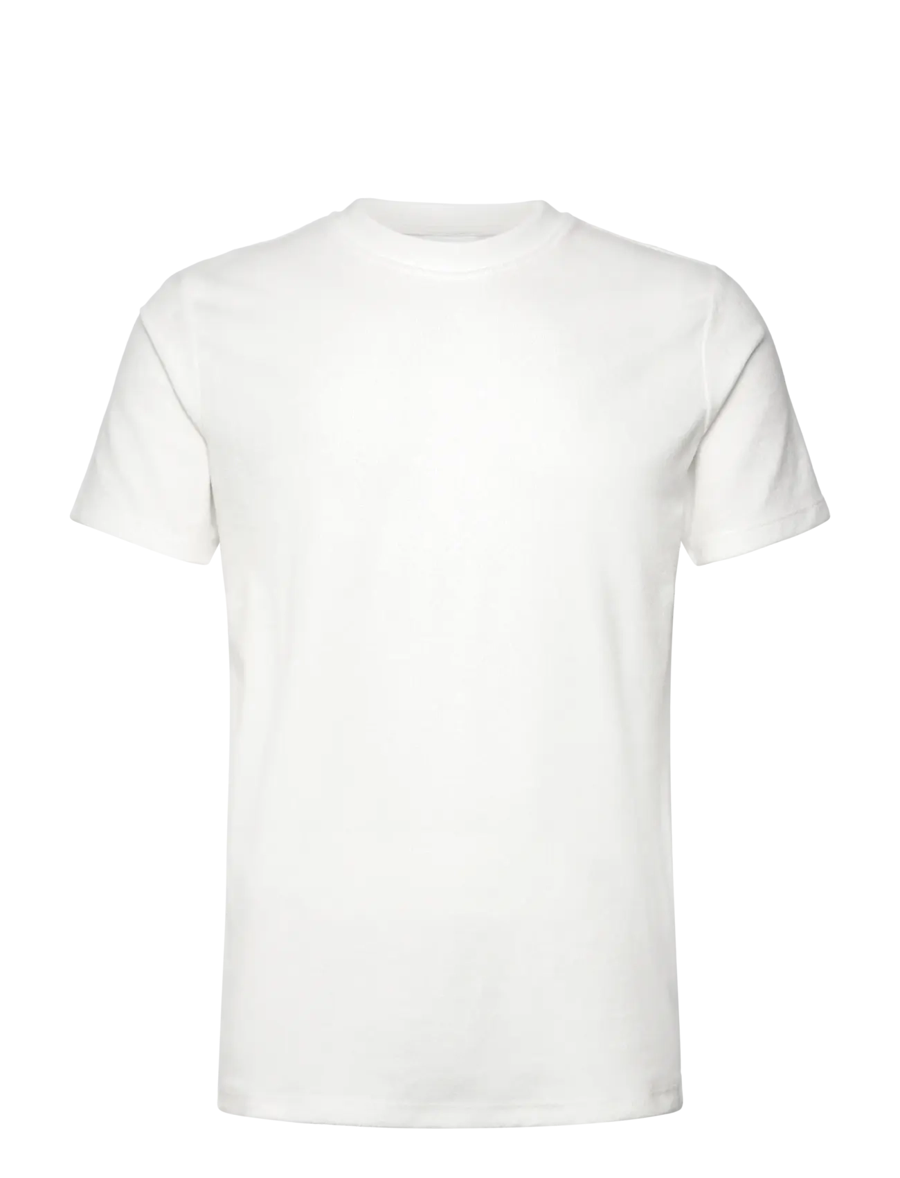 Lindbergh SS Tee Terry - Lindbergh - PEARL WHITE / white