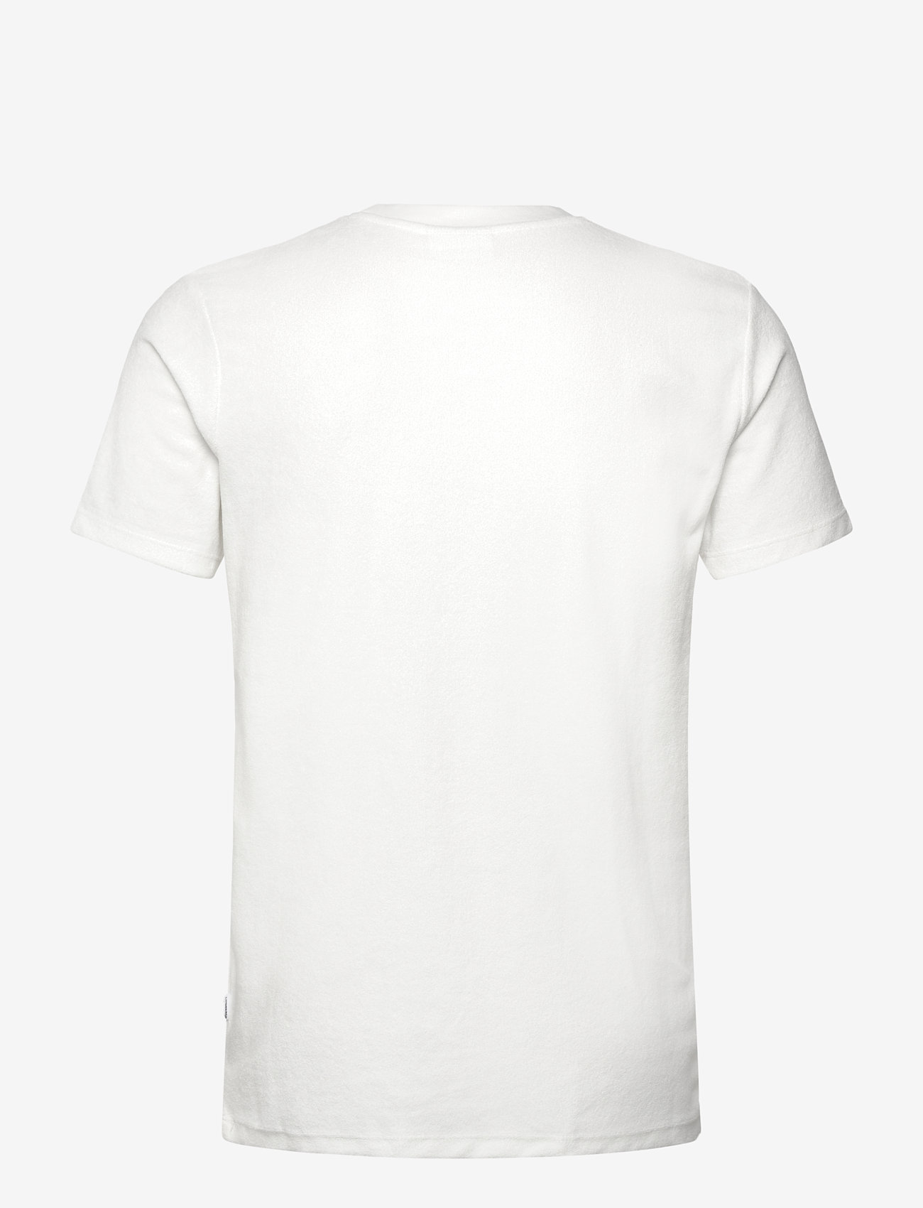 Lindbergh - SS Tee Terry - efterårstøj - pearl white - 1