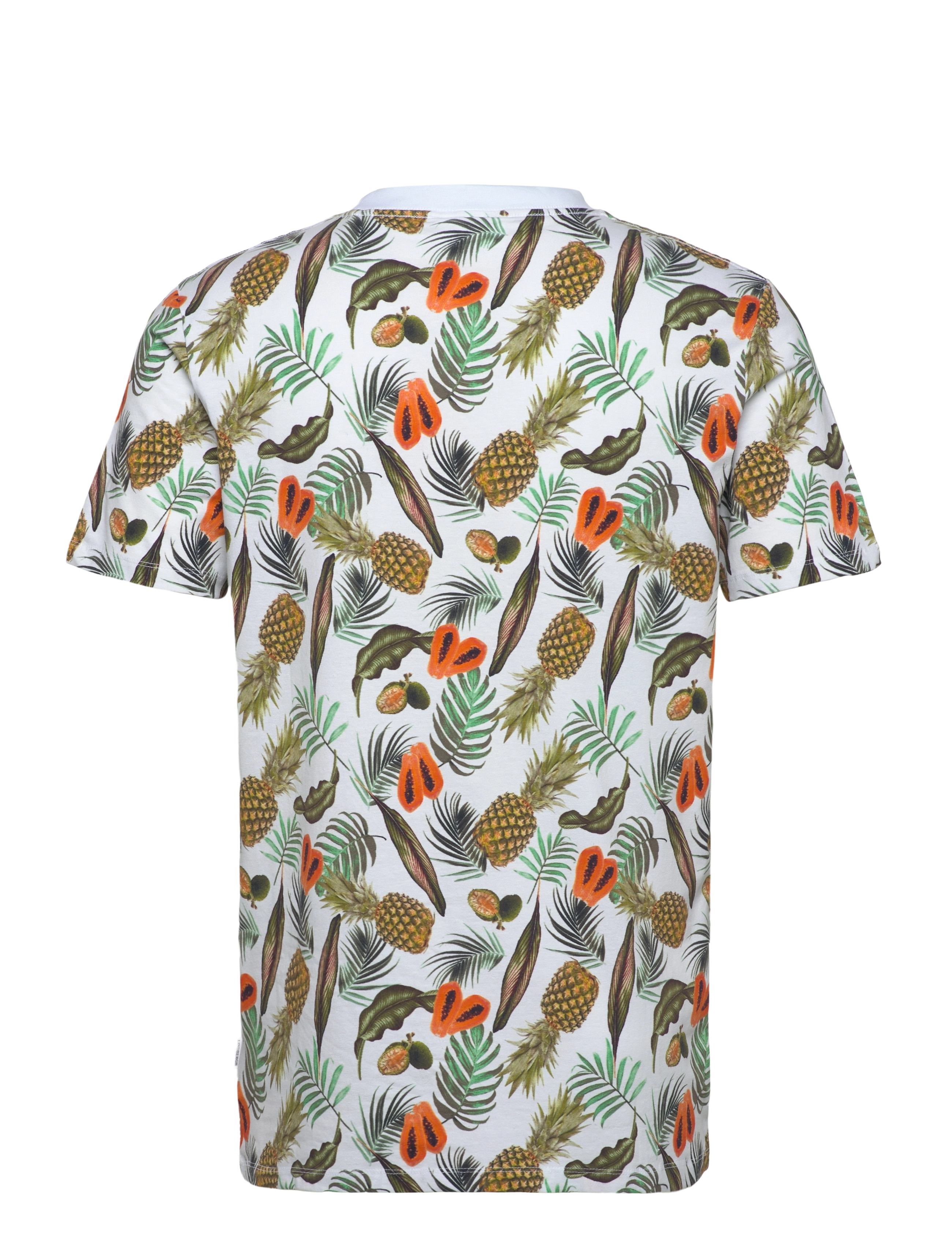 Lindbergh - Juicy AOP o-neck tee S/S - white - 1