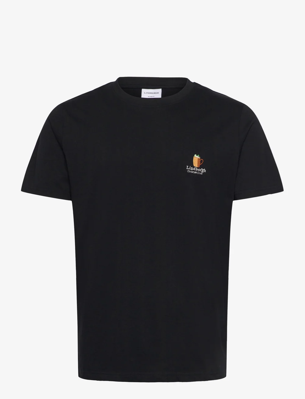 Lindbergh - Cocktail club tee S/S - korte mouwen - black - 0