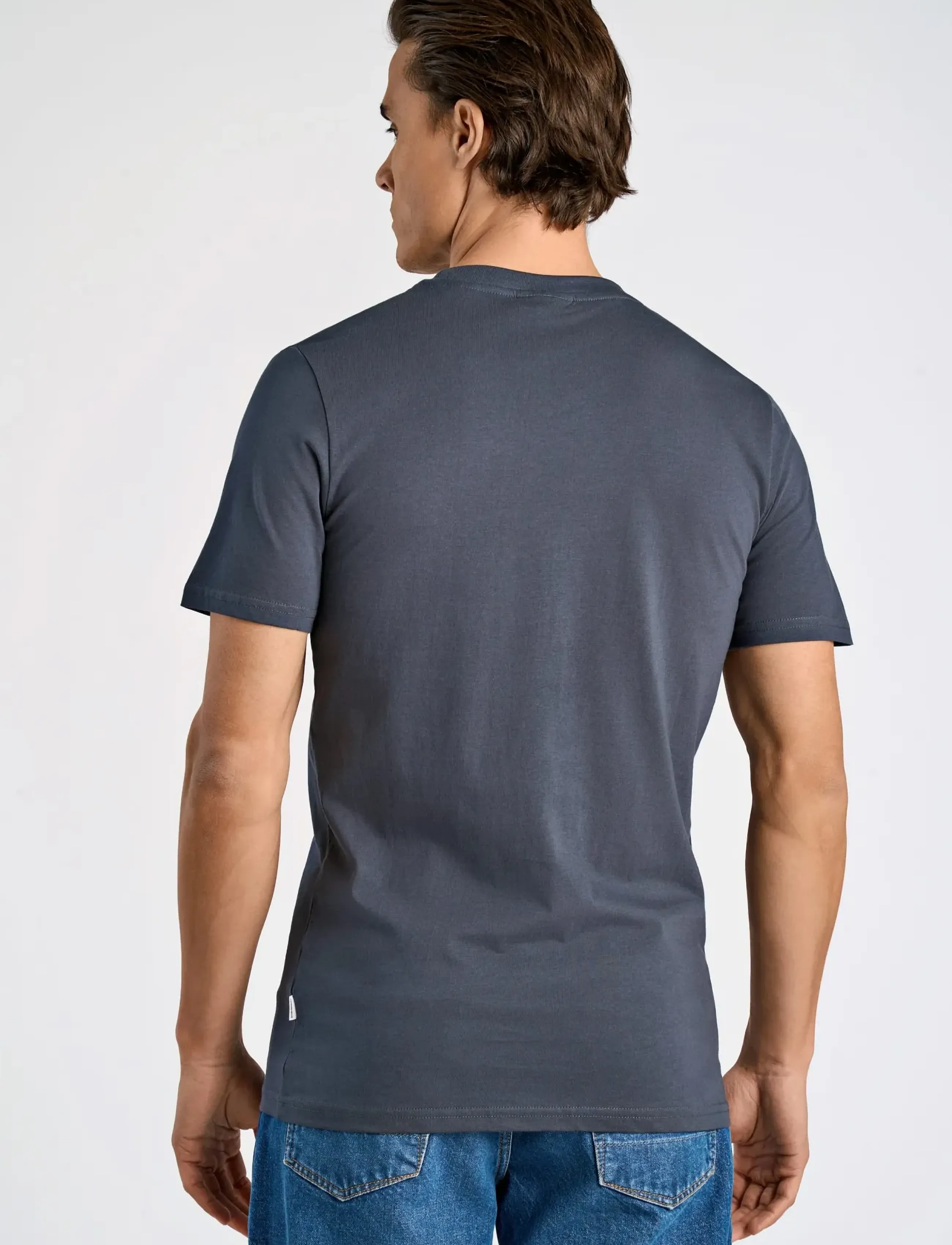 Lindbergh - Cocktail club tee S/S - kurzärmelig - blue - 4