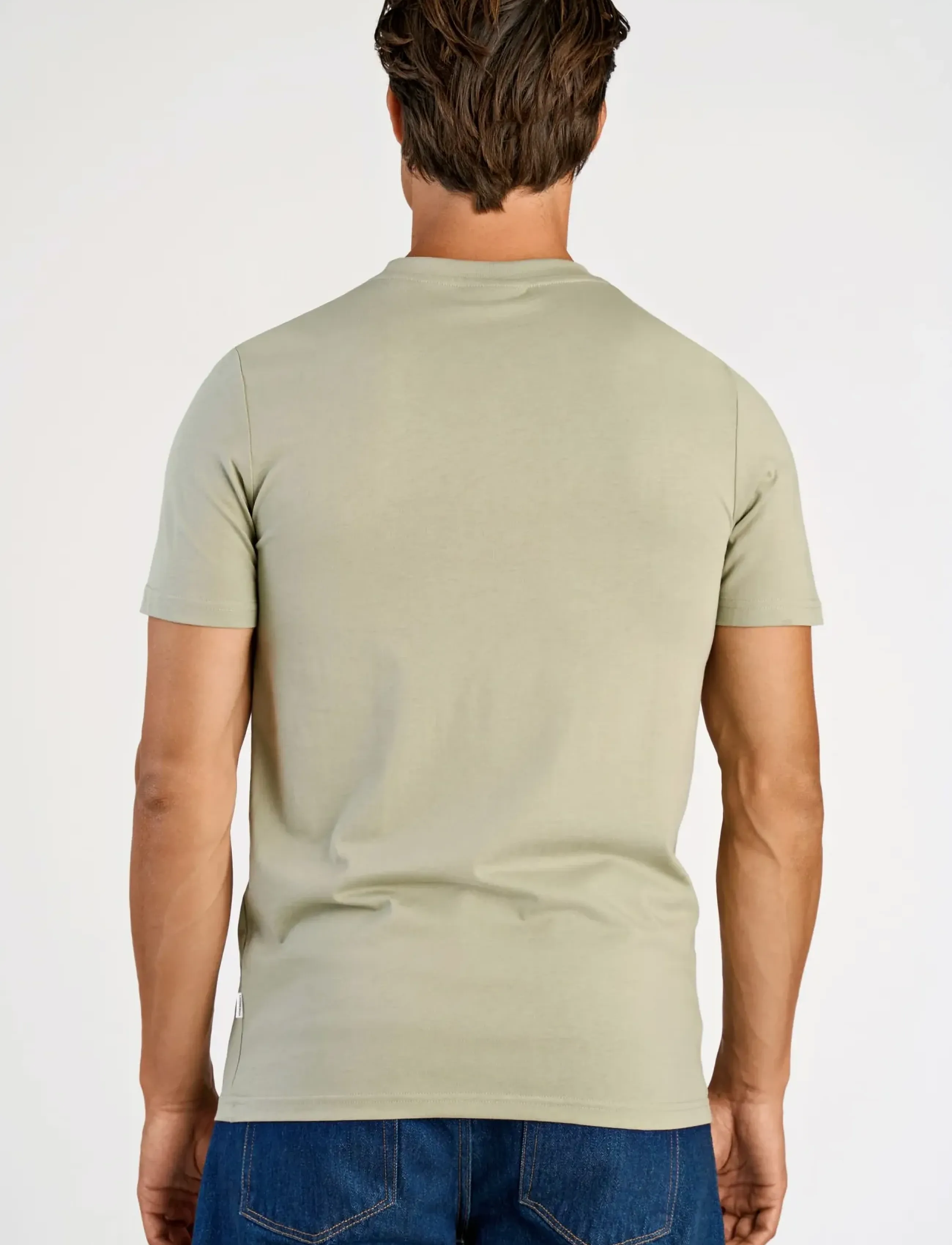 Lindbergh - Cocktail club tee S/S - kurzärmelig - dusty olive - 4