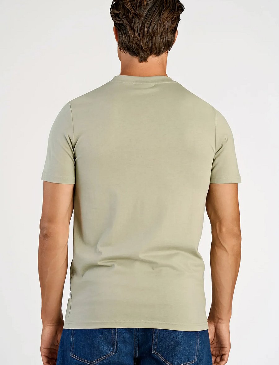 Lindbergh - Cocktail club tee S/S - kurzärmelig - dusty olive - 4