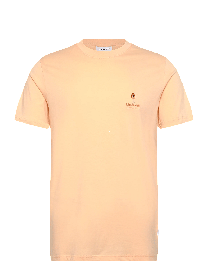 Lindbergh - Cocktail club tee S/S - lühikeste varrukatega t-särgid - soft coral - 1
