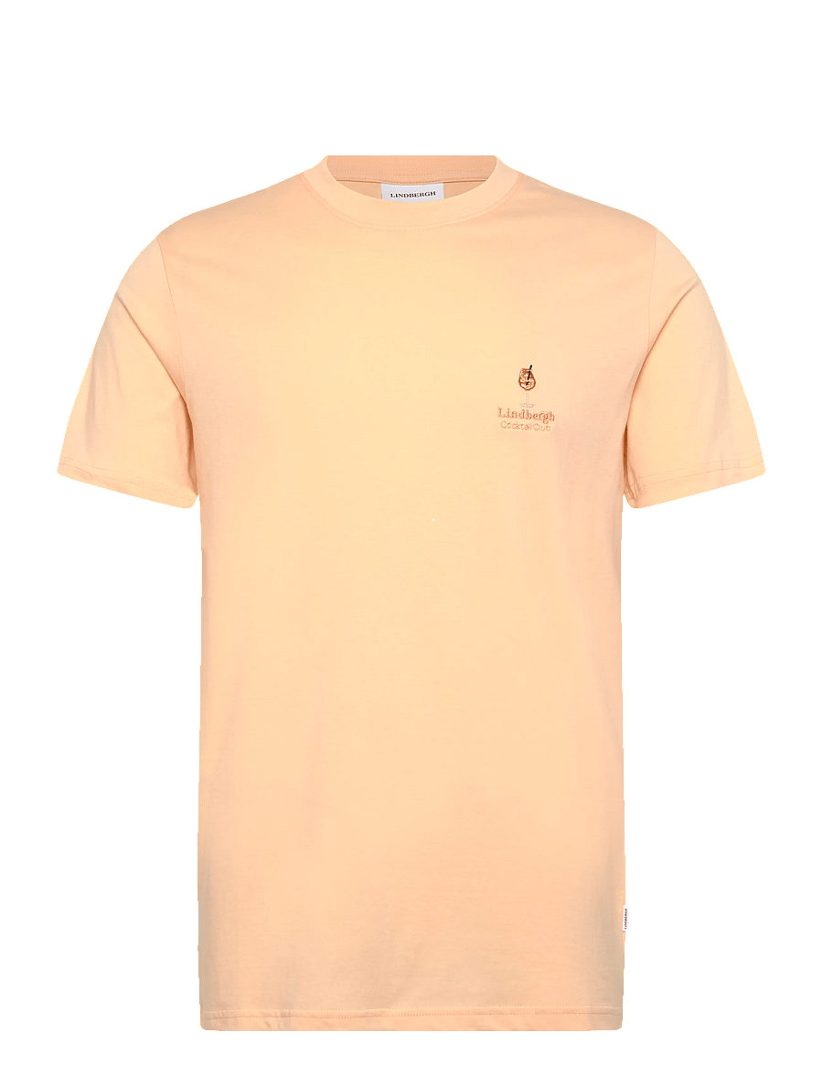 Lindbergh - Cocktail club tee S/S - kurzärmelig - soft coral - 1