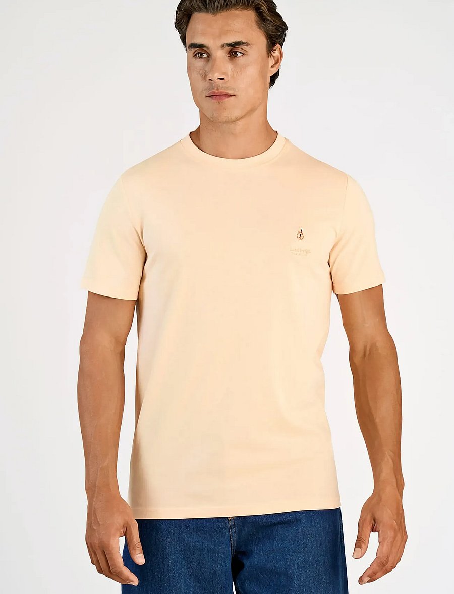 Lindbergh - Cocktail club tee S/S - kurzärmelig - soft coral - 3