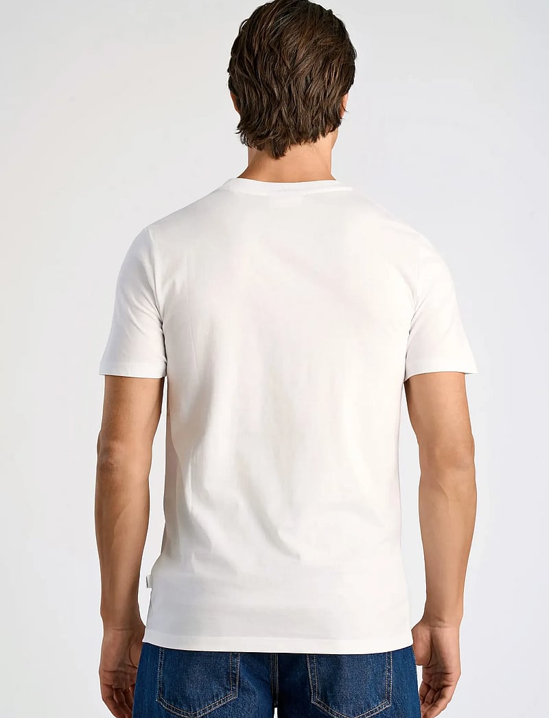 Lindbergh - Cocktail club tee S/S - kurzärmelig - white - 4
