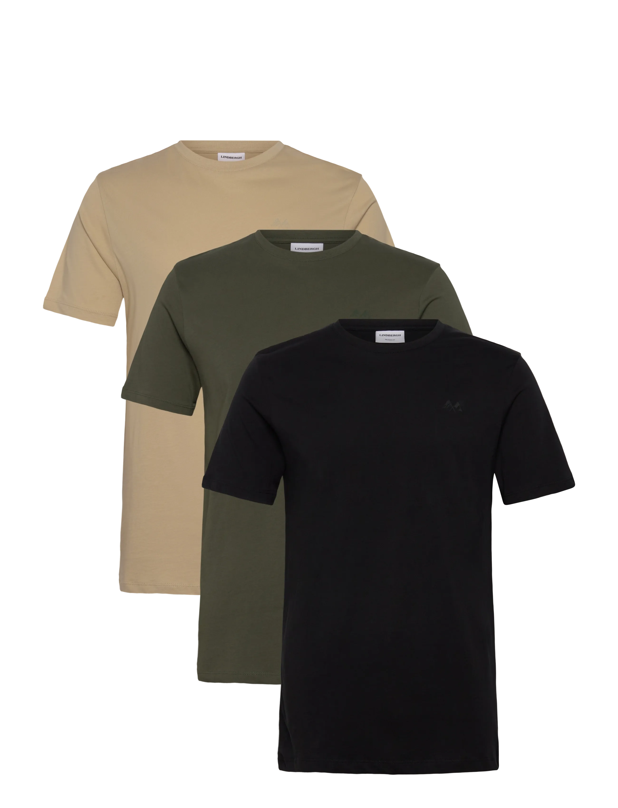 3-pack tee with flag print S/S - BL-SA-AR