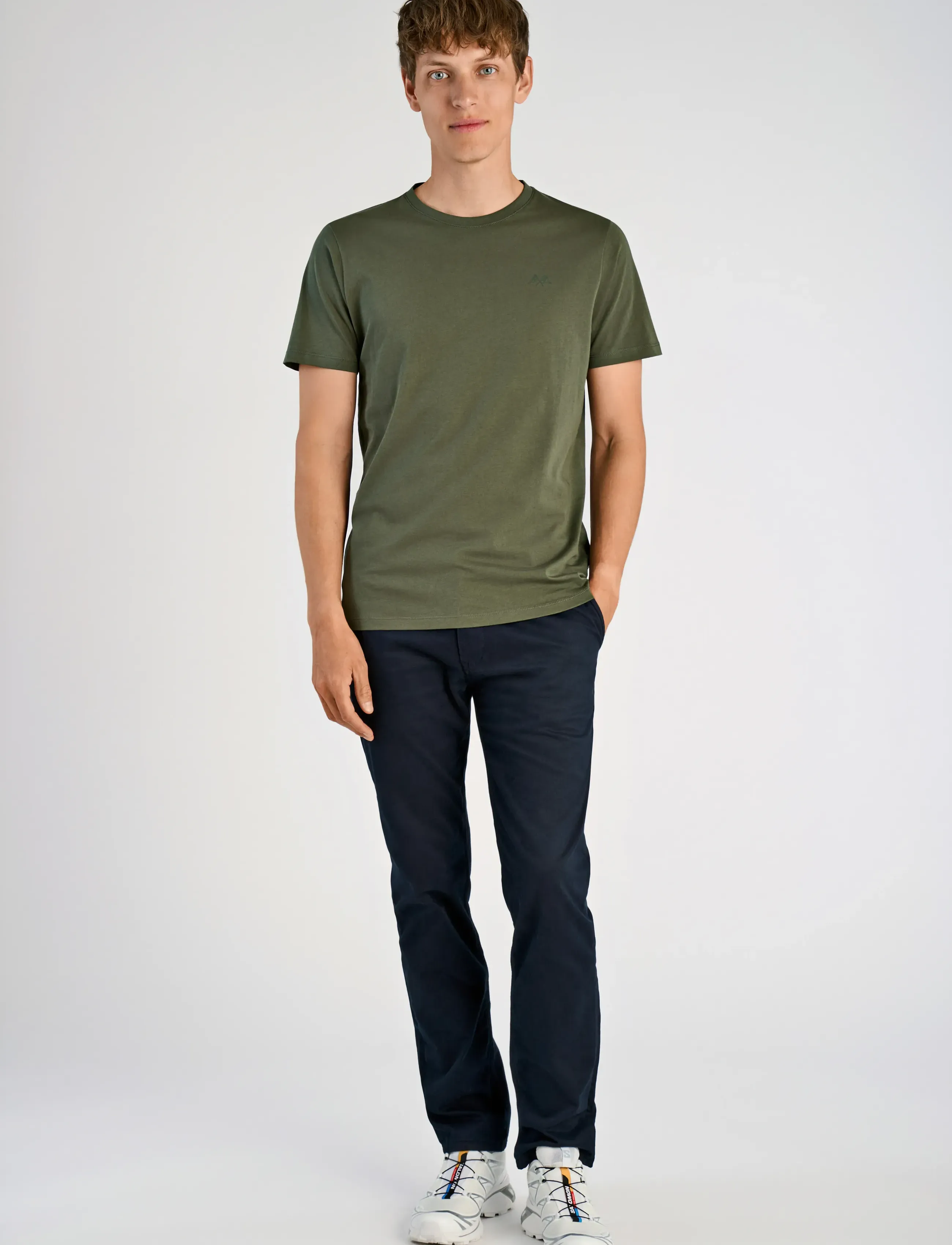 Lindbergh - 3-pack tee with flag print S/S - laveste priser - bl-sa-ar - 3