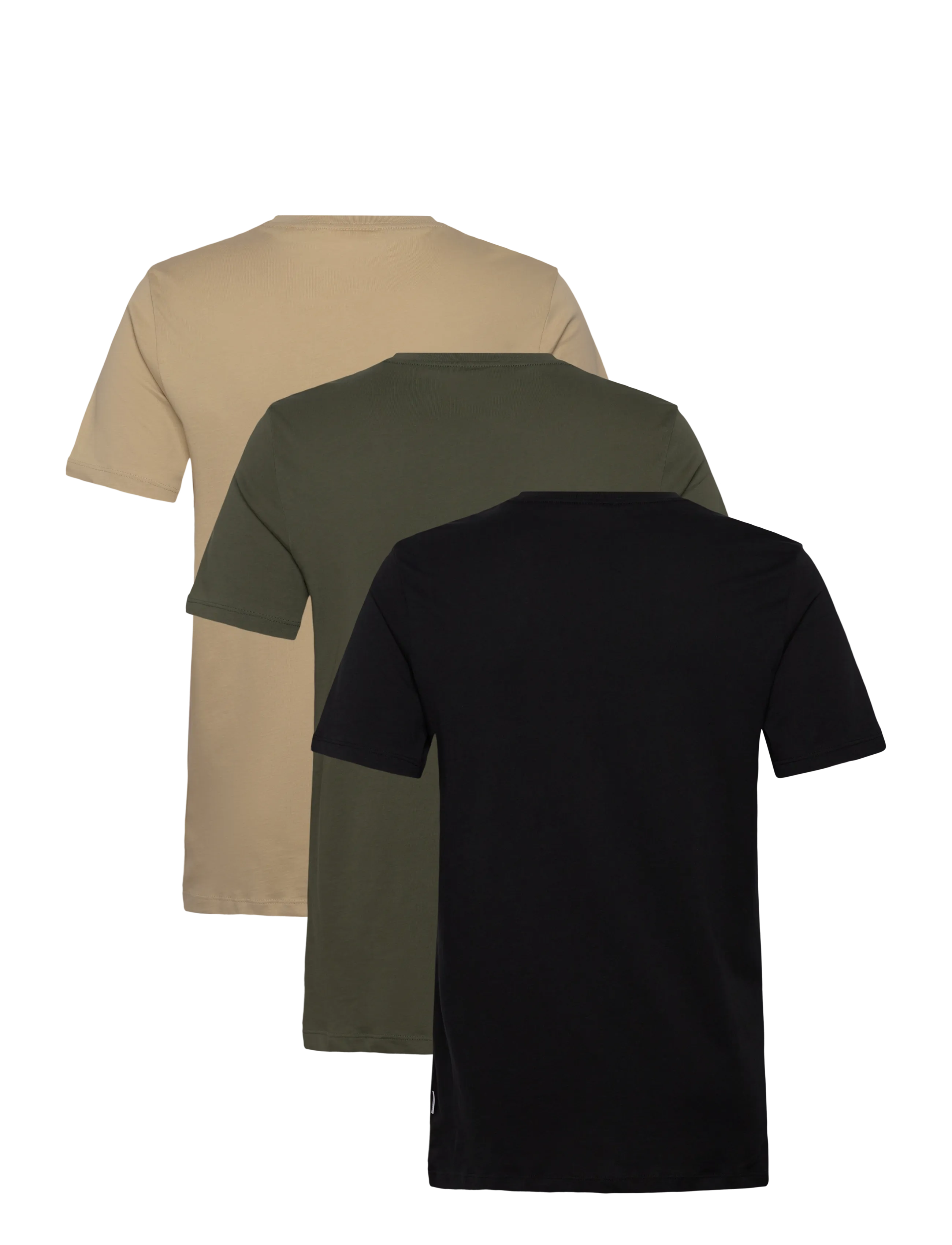 Lindbergh - 3-pack tee with flag print S/S - laveste priser - bl-sa-ar - 5