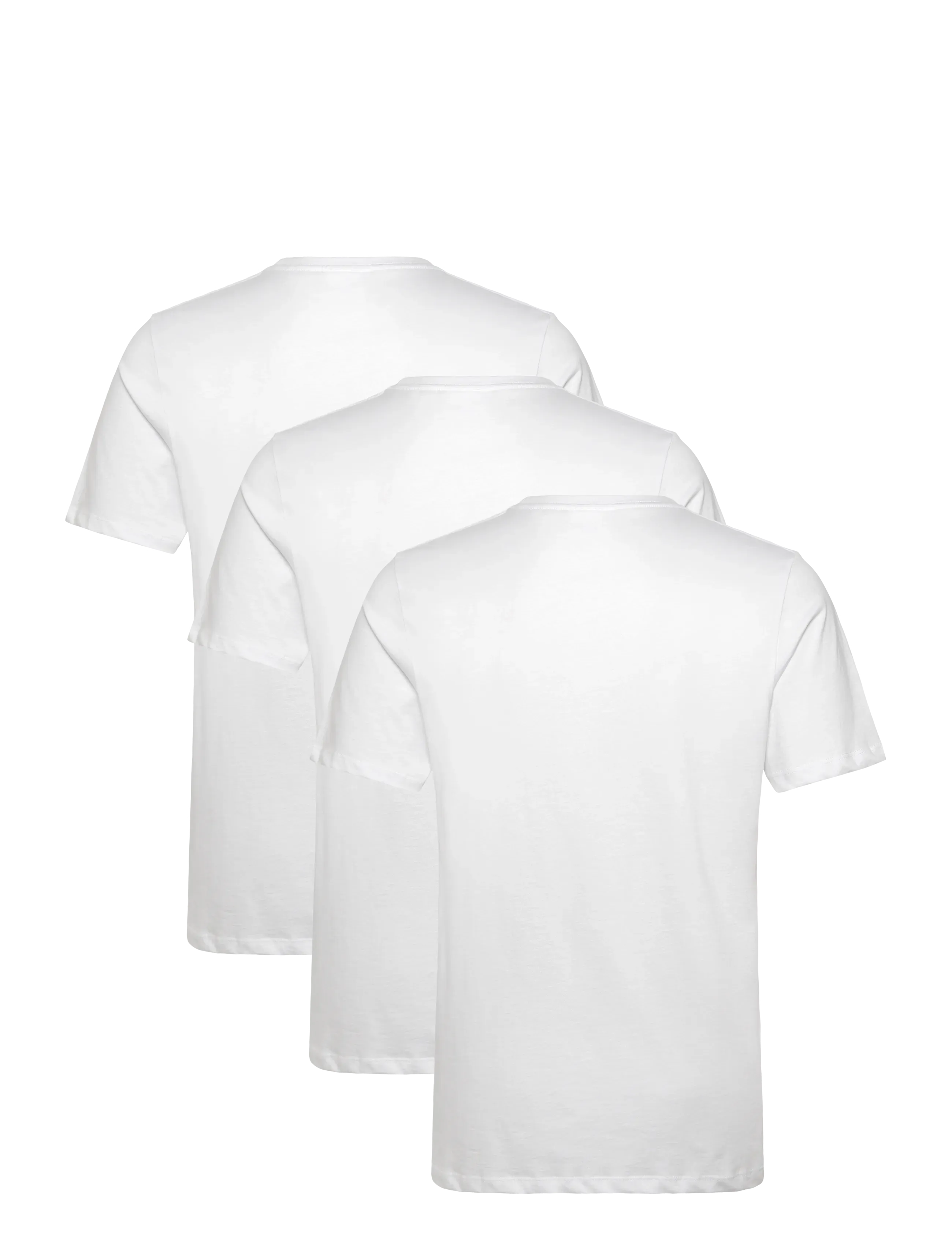 Lindbergh - 3-pack tee with flag print S/S - laveste priser - white - 5