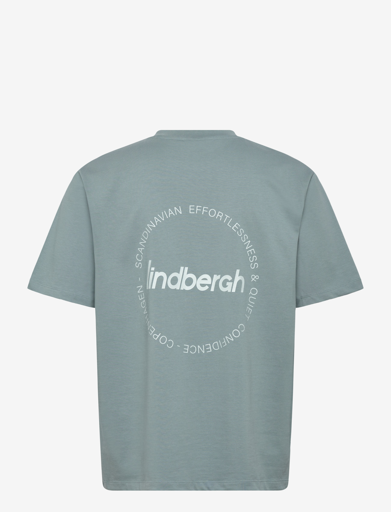 Lindbergh - Brand carrier oversize tee S/S - lühikeste varrukatega t-särgid - dk aqua - 2