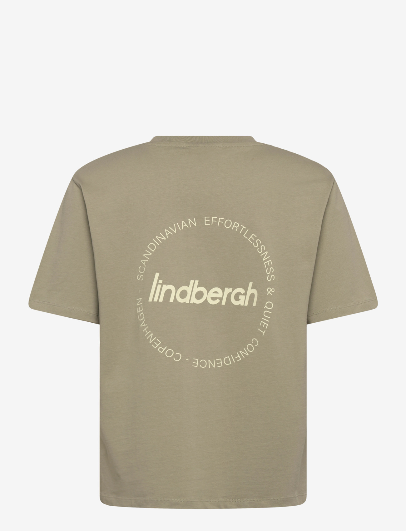 Lindbergh - Brand carrier oversize tee S/S - kortærmede t-shirts - dusty olive - 2