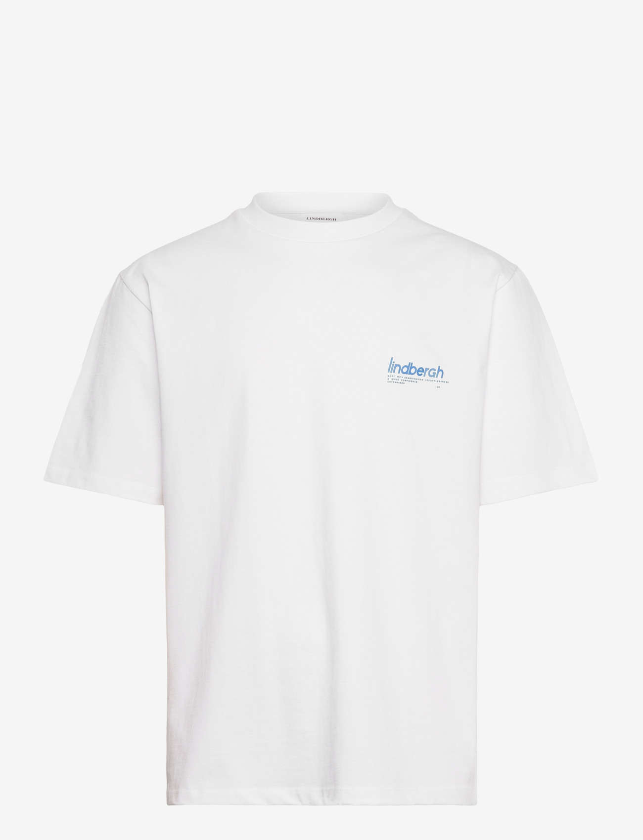 Lindbergh - Brand carrier oversize tee S/S - lühikeste varrukatega t-särgid - white - 1