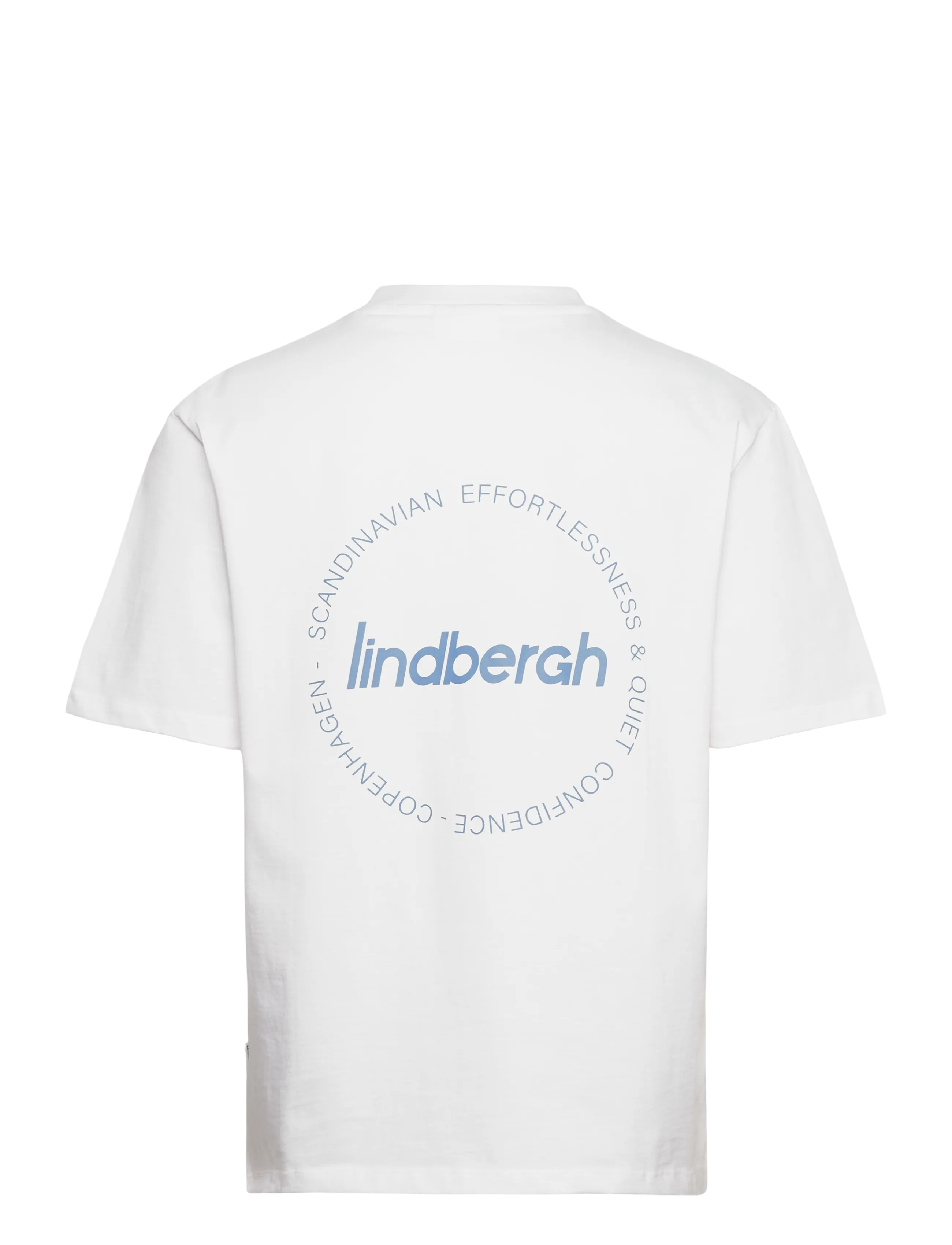 Lindbergh - Brand carrier oversize tee S/S - kortärmade t-shirts - white - 2