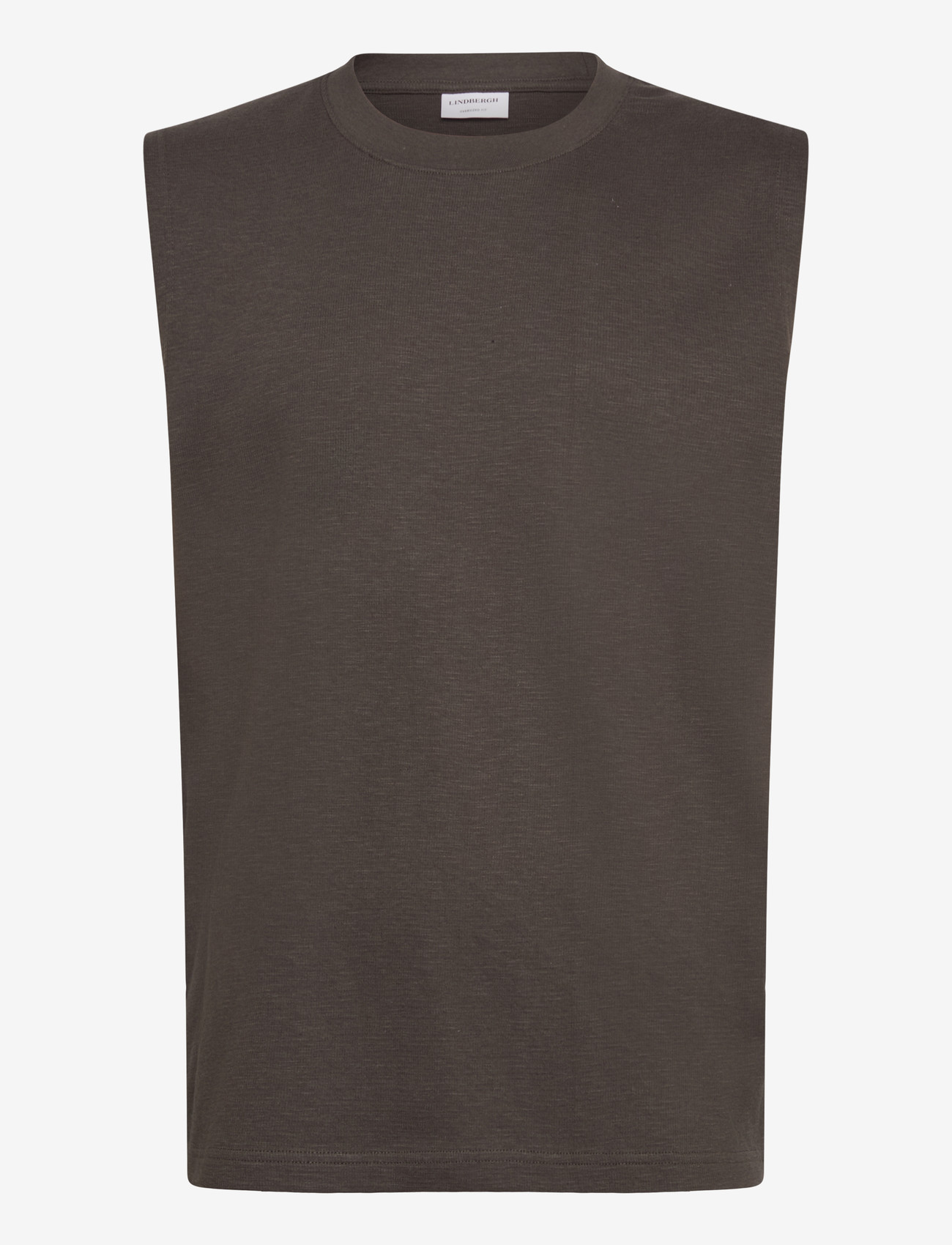 Lindbergh - Oversized rib cap sleeve - madalaimad hinnad - ebony brown - 1
