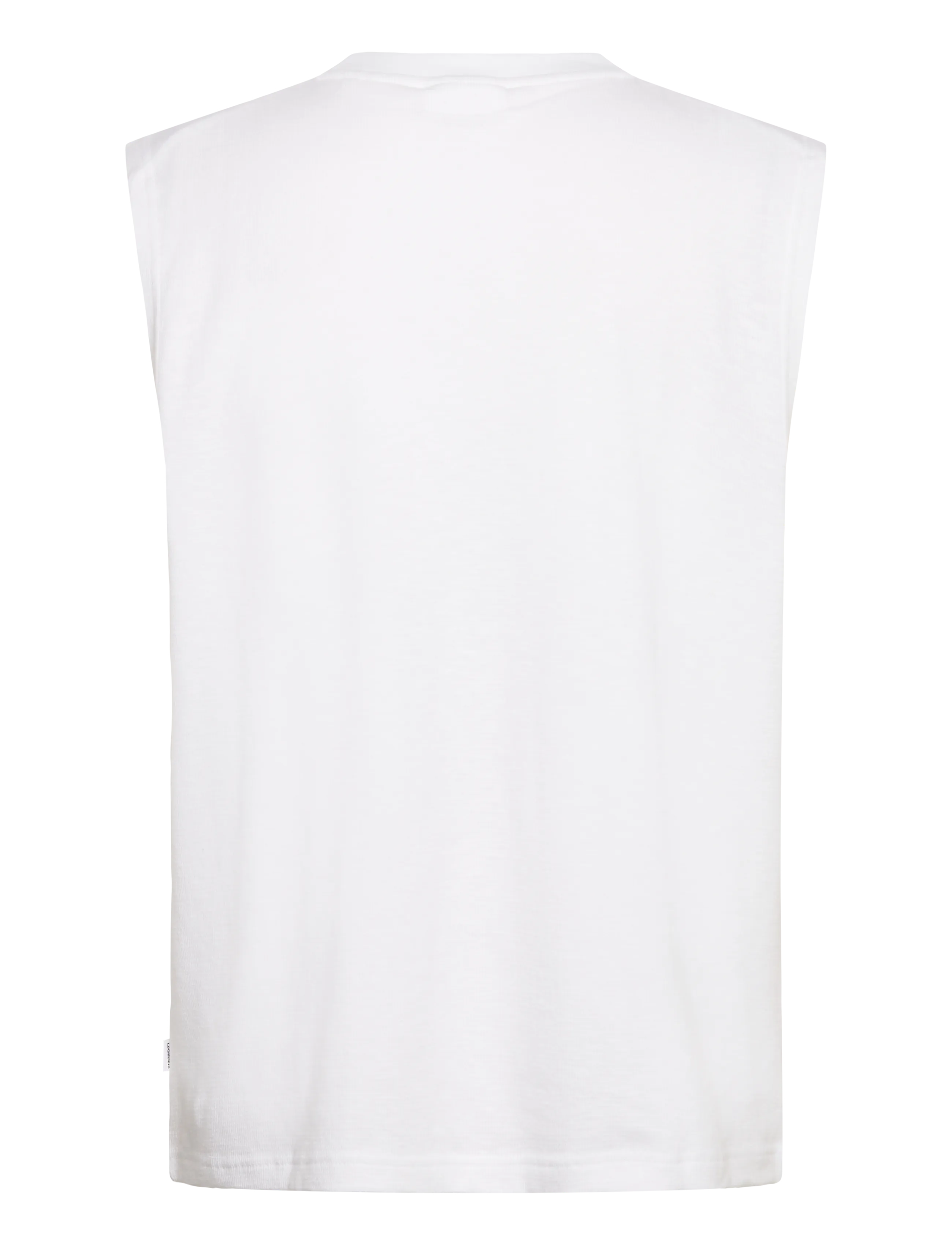 Lindbergh - Oversized rib cap sleeve - laagste prijzen - white - 2