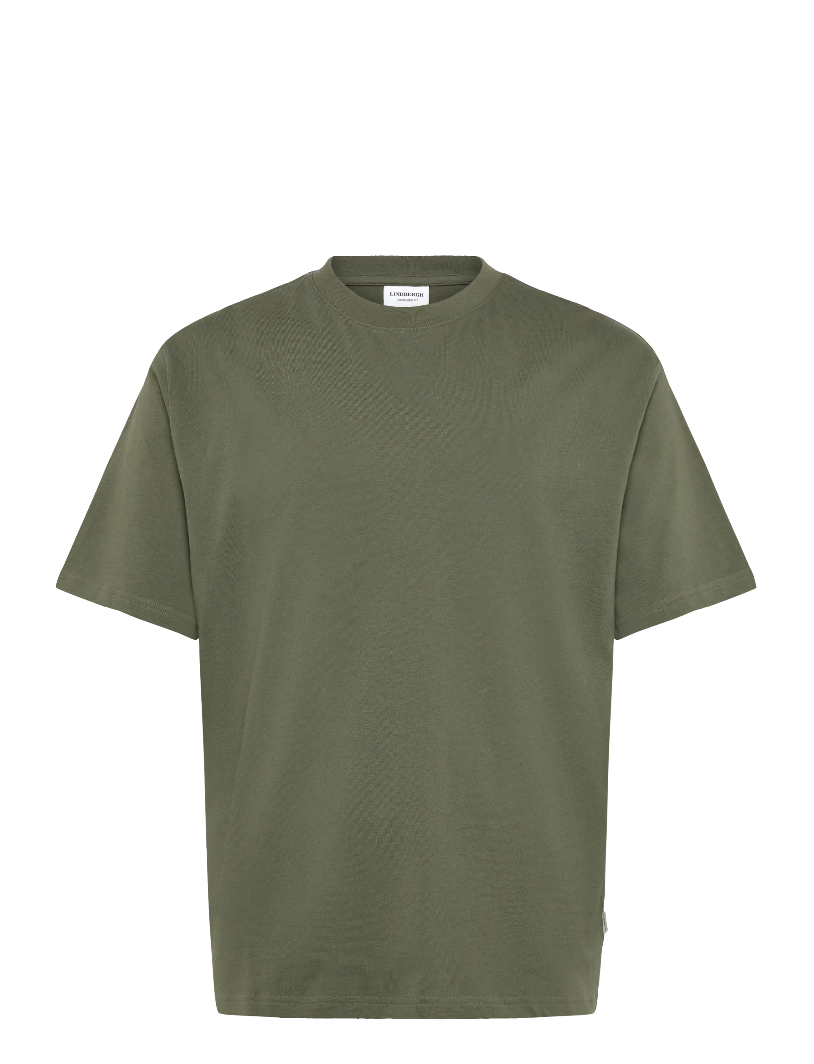 LINDBERGH Oversized Tee S/S Khaki - L - Herren