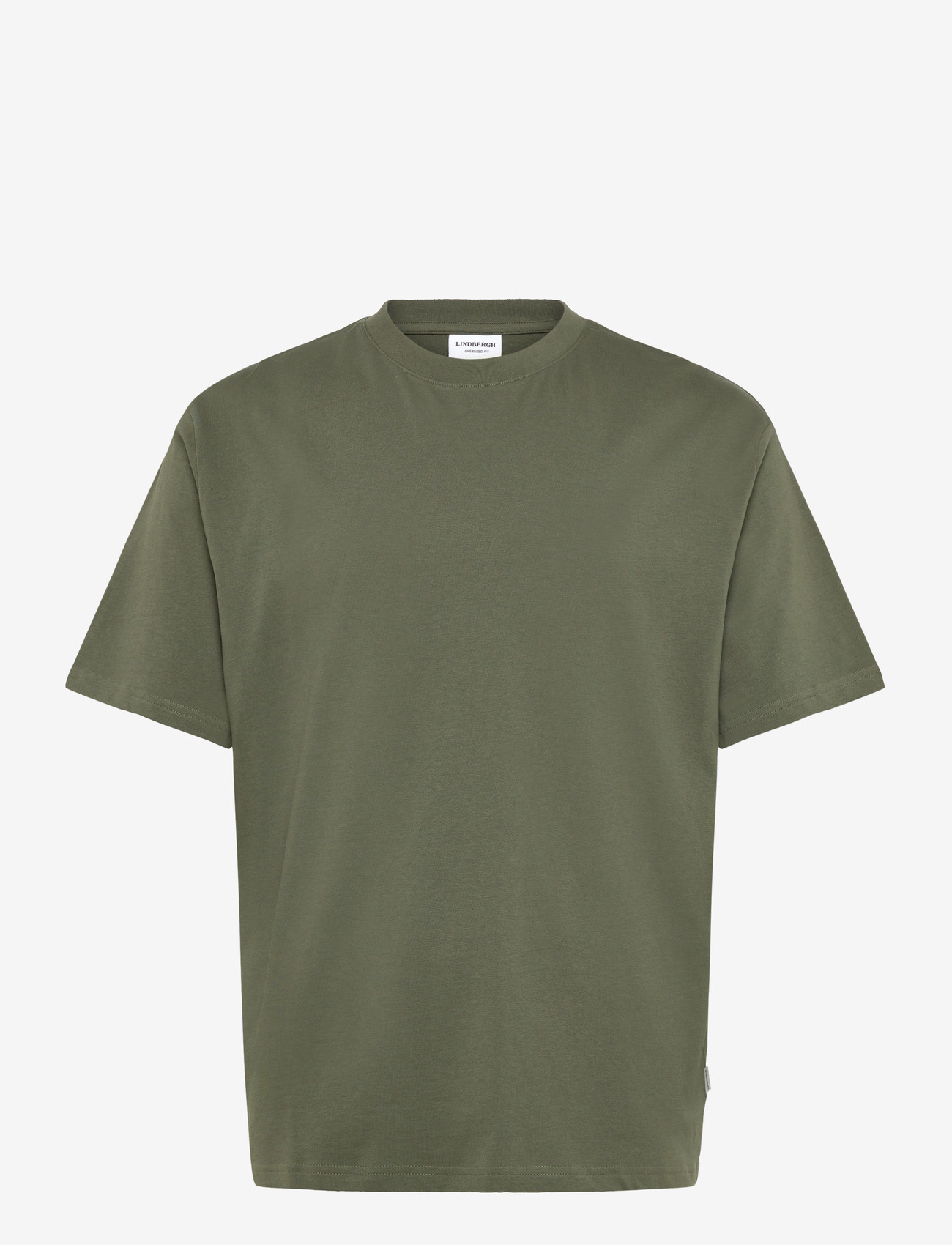 Lindbergh - Oversized tee S/S - efterårstøj - army - 0