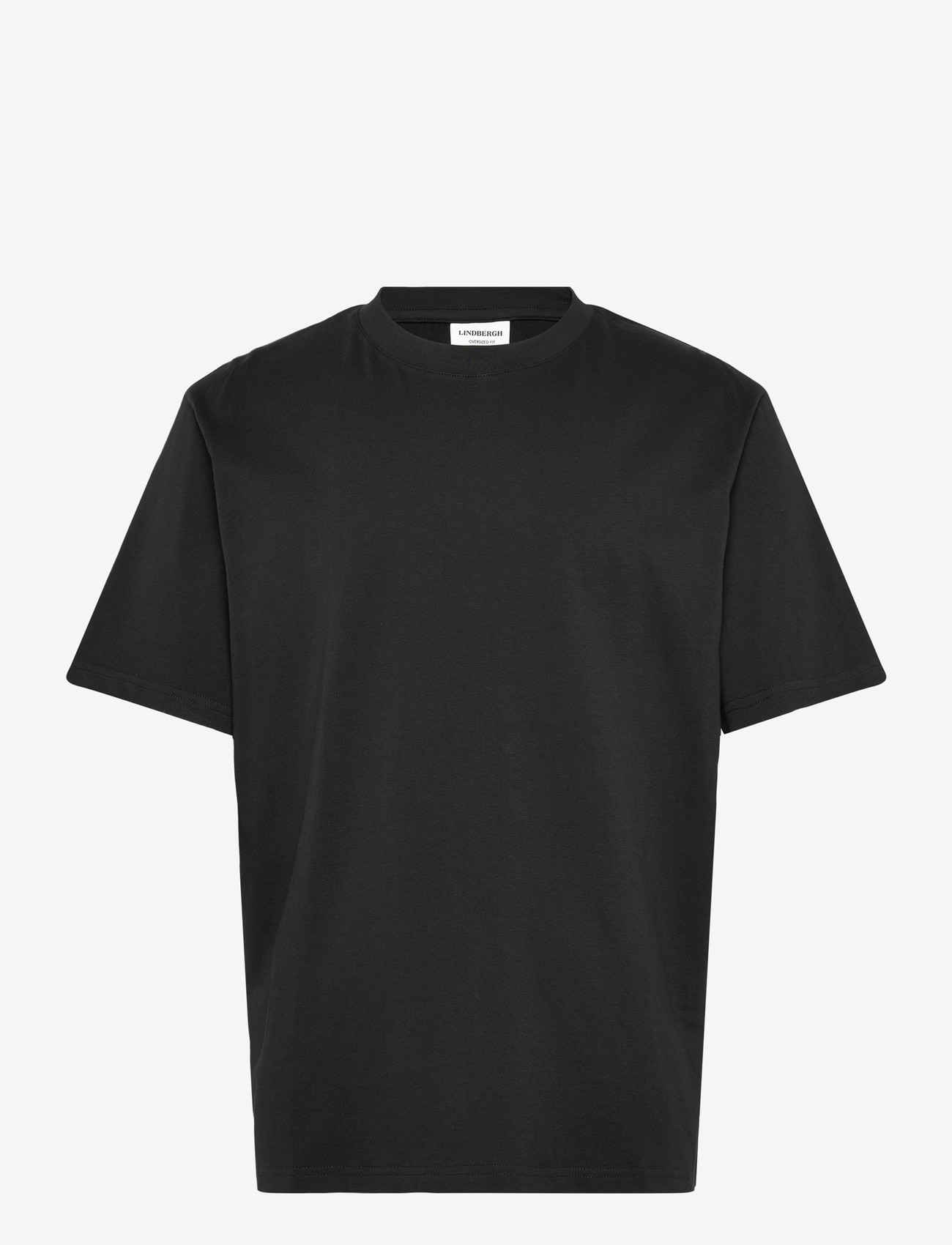 Lindbergh - Oversized tee S/S - efterårstøj - black - 0