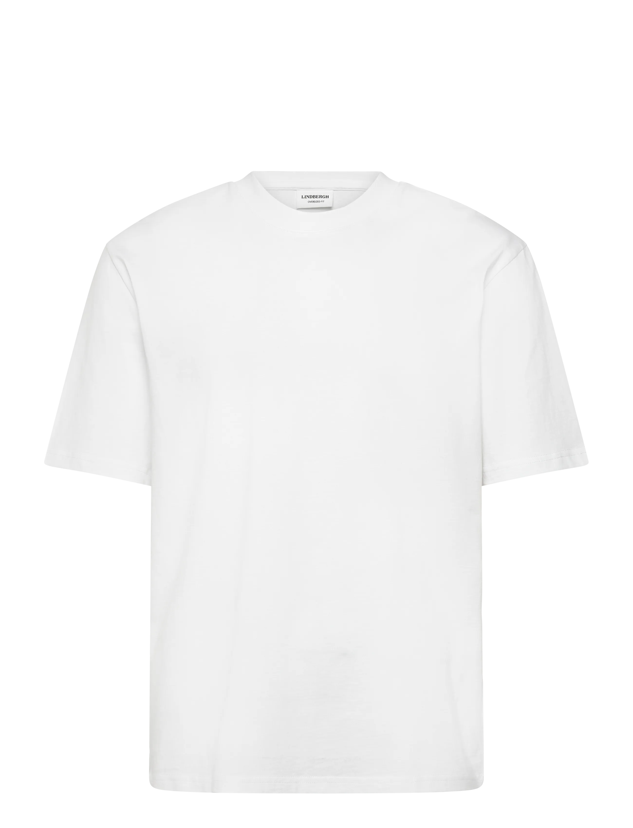 Lindbergh Oversized tee S/S - T-shirts - WHITE / white