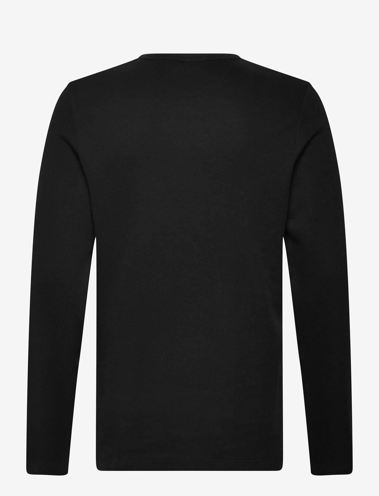 Lindbergh - Basic o-neck tee L/S - efterårstøj - black - 1