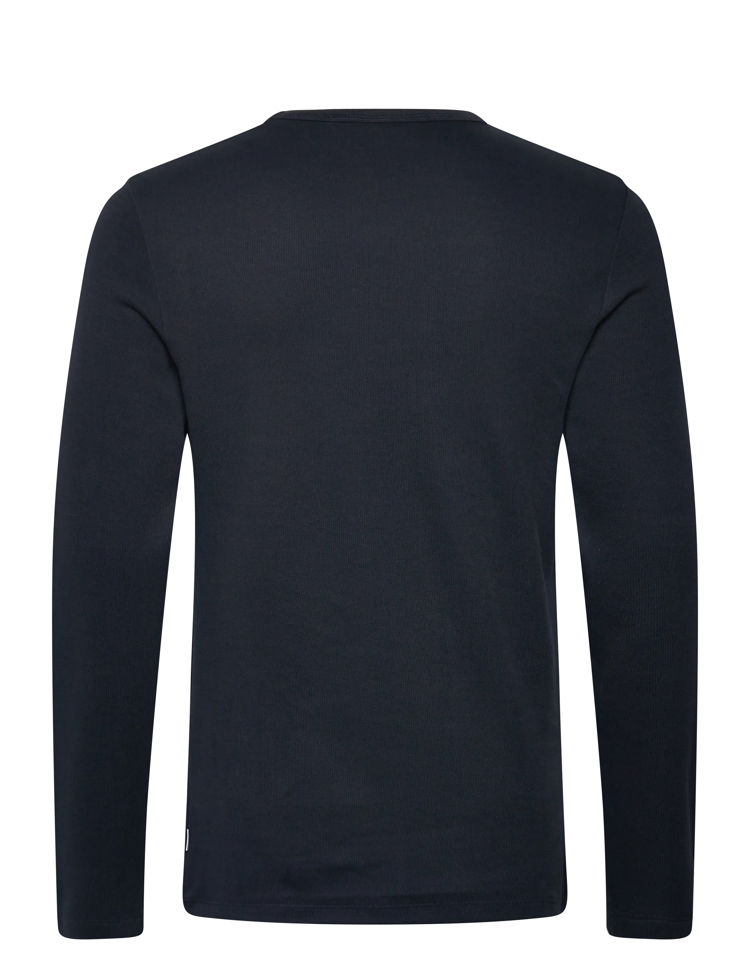 Lindbergh - Basic o-neck tee L/S - long-sleeved t-shirts - navy - 2