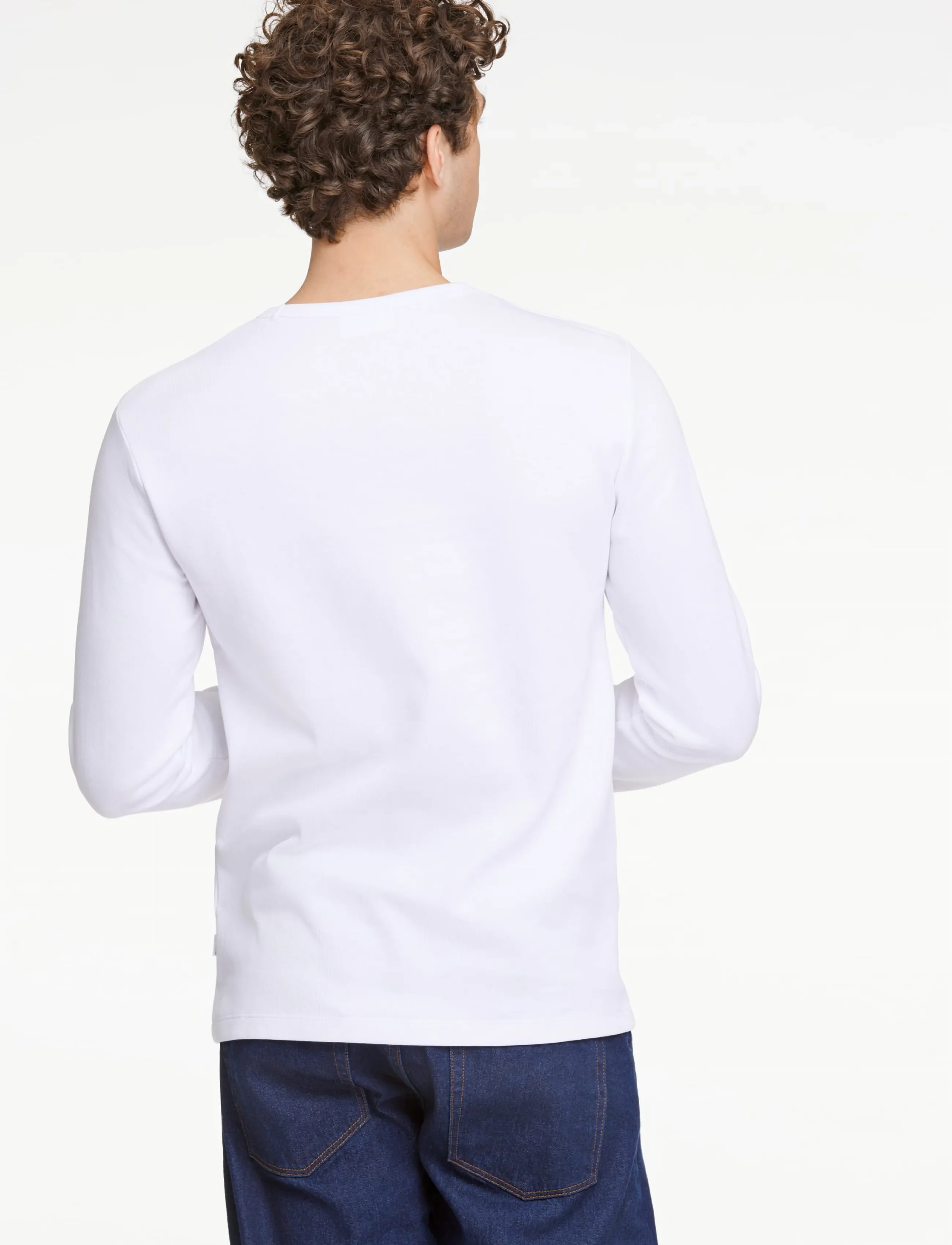 Lindbergh Basic O-Neck Tee L/S långärmade t-shirts herr – bild 3
