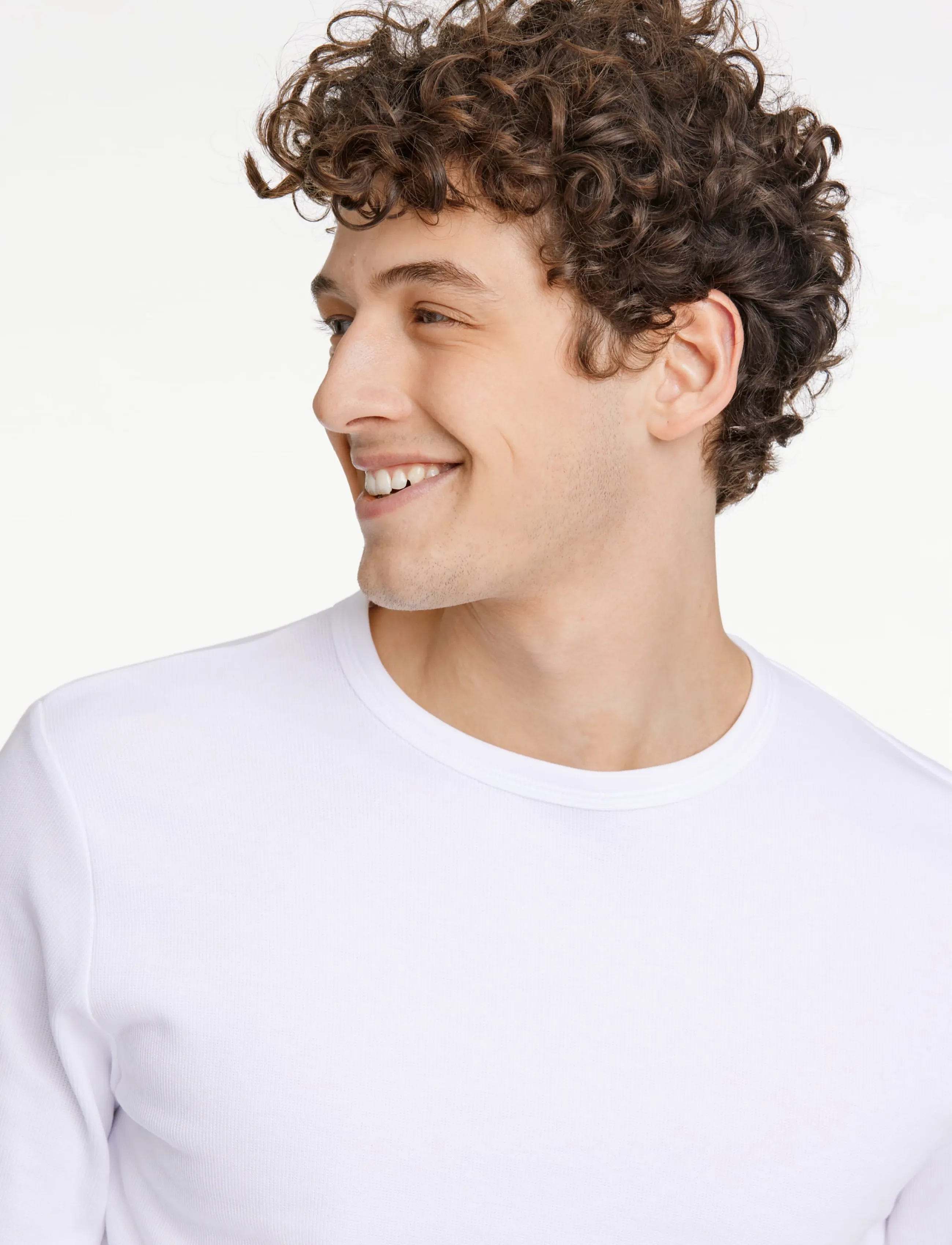Lindbergh Basic O-Neck Tee L/S långärmade t-shirts herr – bild 4