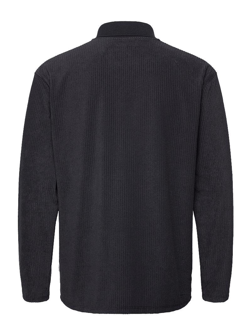 Lindbergh - V-neck jacquard polo L/S - polo marškinėliai ilgomis rankovėmis - navy - 2