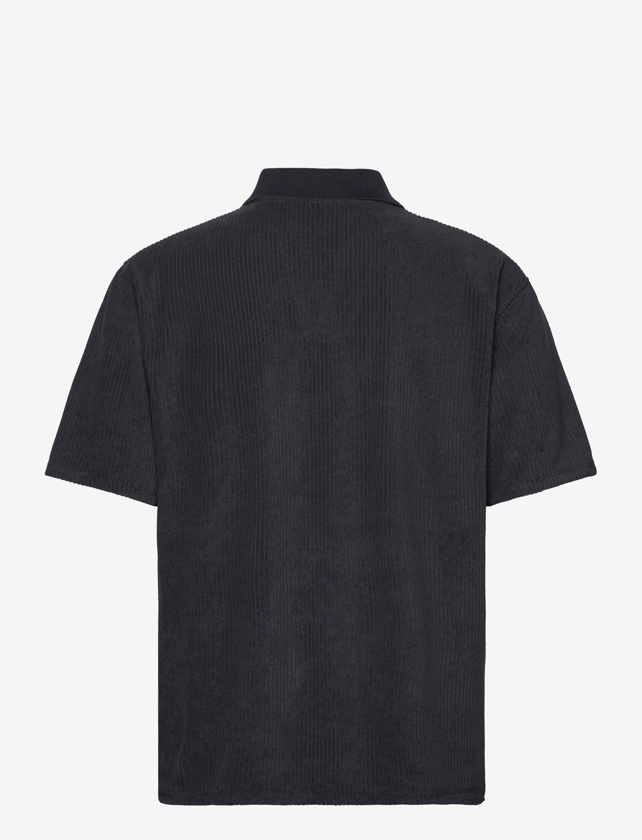 Lindbergh - V-neck jacquard polo S/S - kurzärmelig - navy - 2