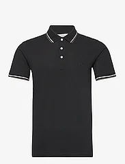 Lindbergh - Polo shirt with contrast piping - de laveste prisene - black 124 - 0