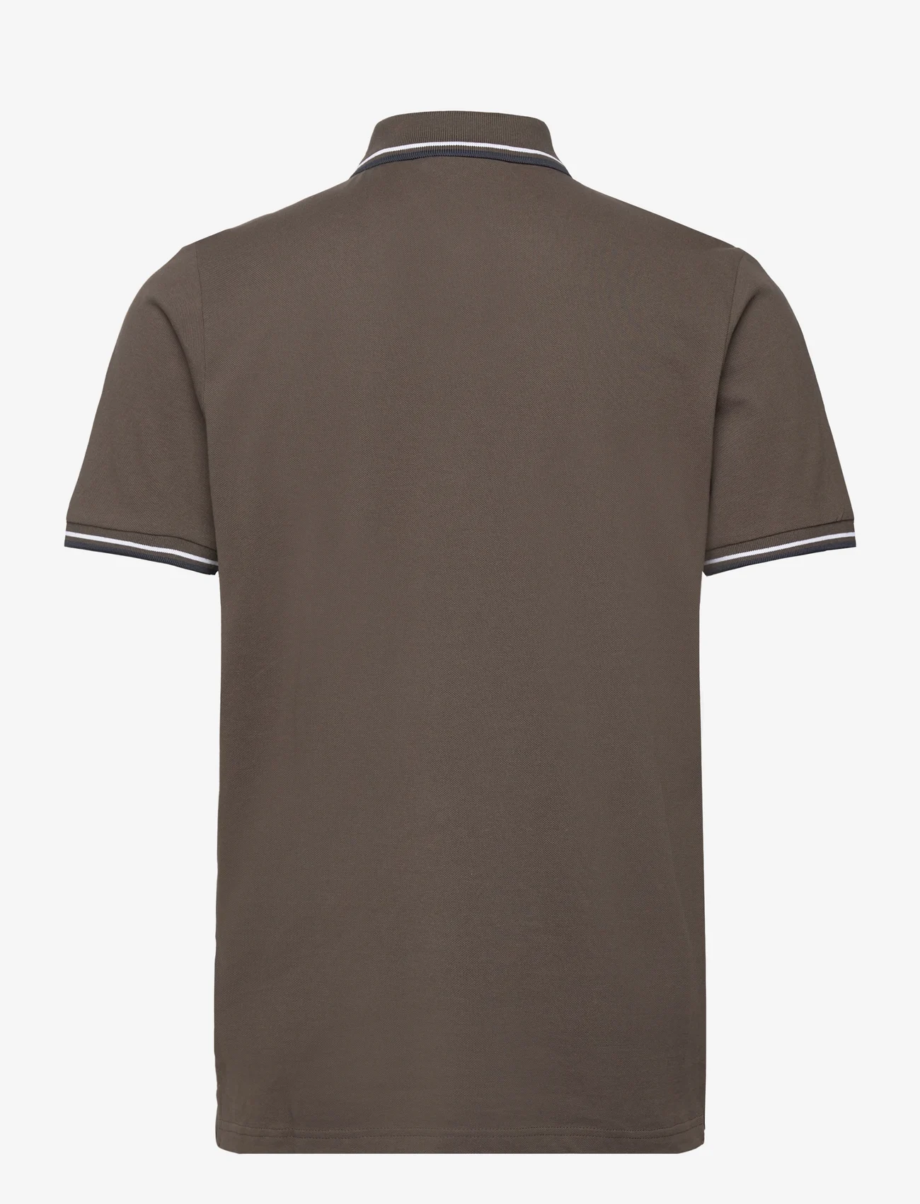 Lindbergh - Polo shirt with contrast piping - de laveste prisene - deep stone - 1