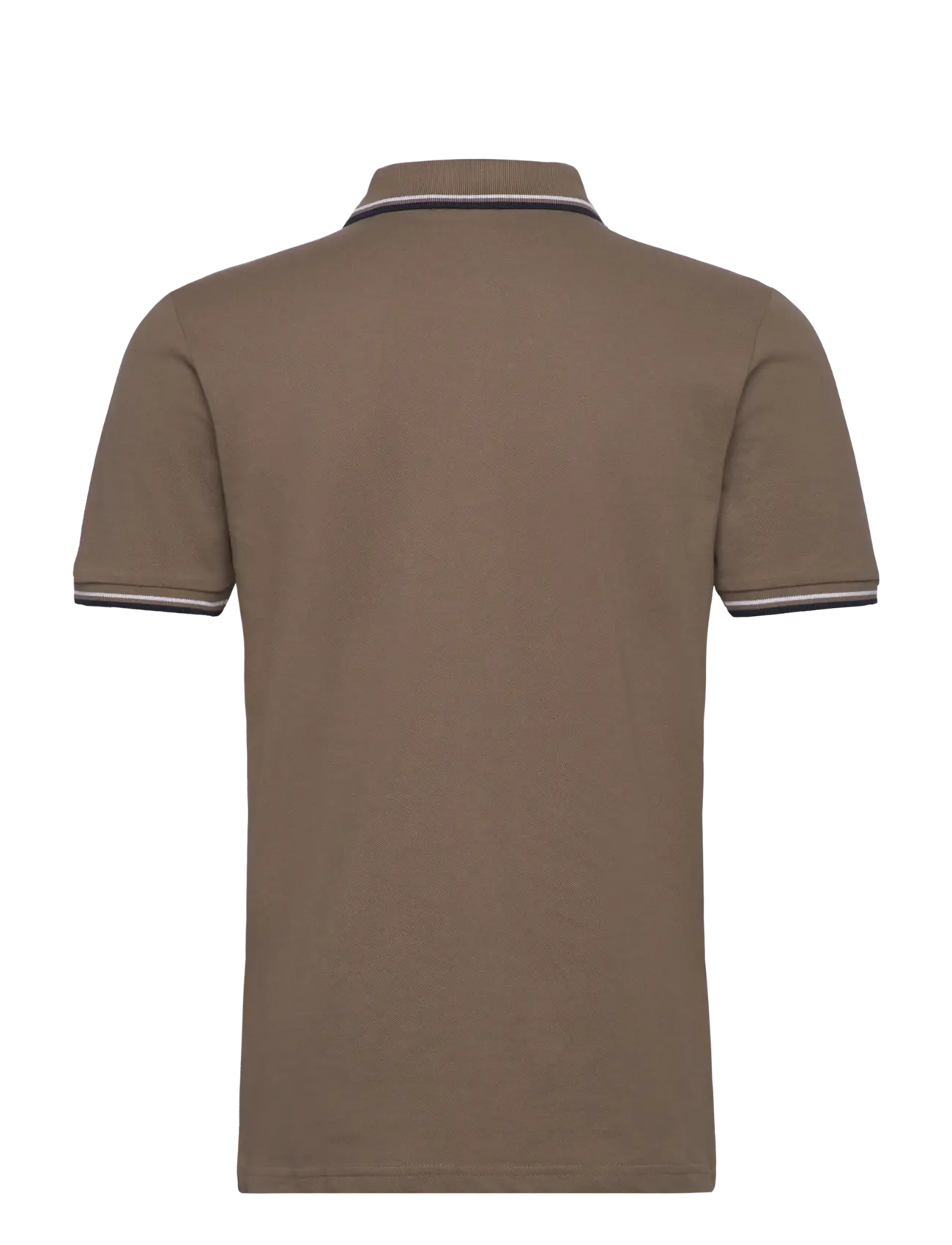 Lindbergh - Polo shirt with contrast piping - stutterma pólóbolir - dk stone - 2