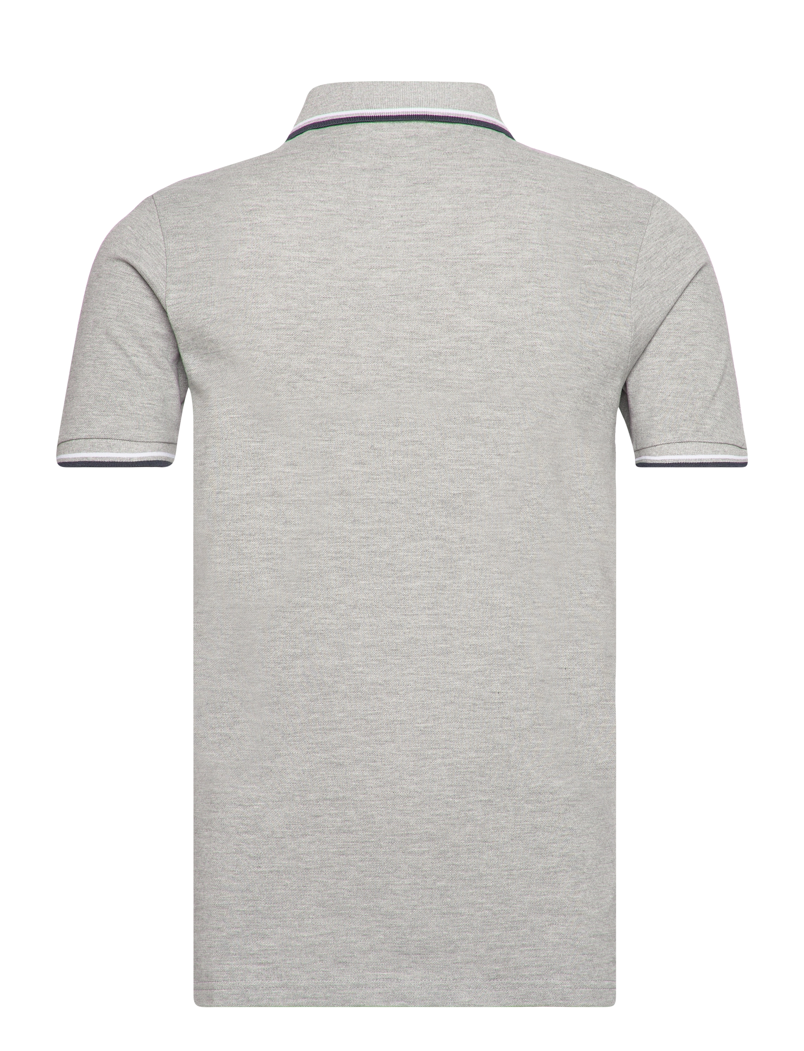 Lindbergh - Polo shirt with contrast piping - madalaimad hinnad - grey mel 124 - 2