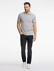 Lindbergh - Polo shirt with contrast piping - lowest prices - grey mel 124 - 4