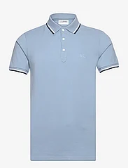 Lindbergh - Polo shirt with contrast piping - lägsta priserna - lt blue 124 - 0