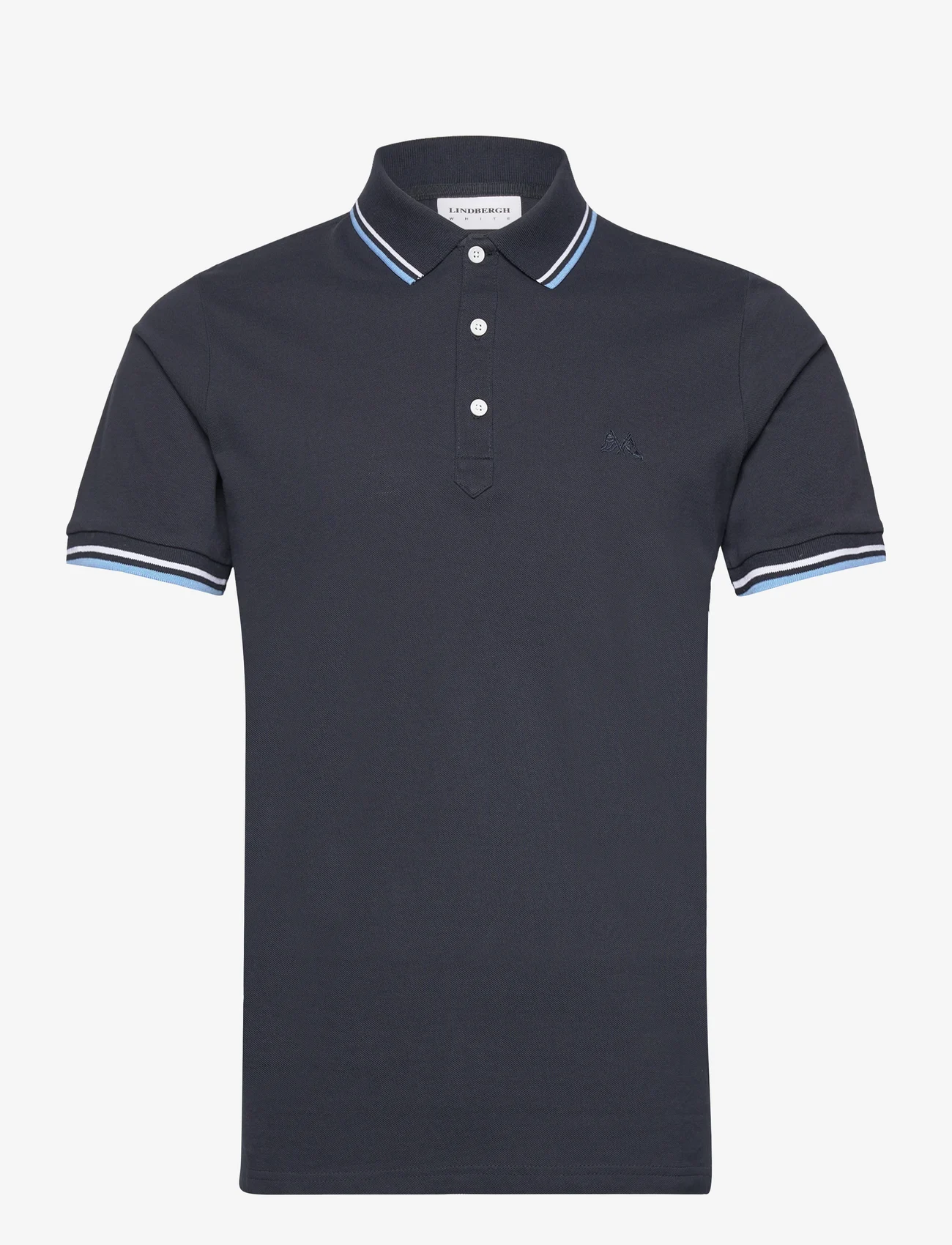Lindbergh - Polo shirt with contrast piping - lowest prices - navy 124 - 0