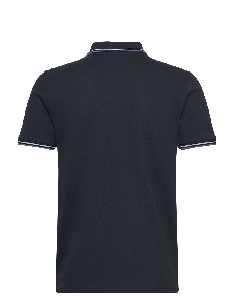Lindbergh - Polo shirt with contrast piping - kortærmede poloer - navy 424 - 2