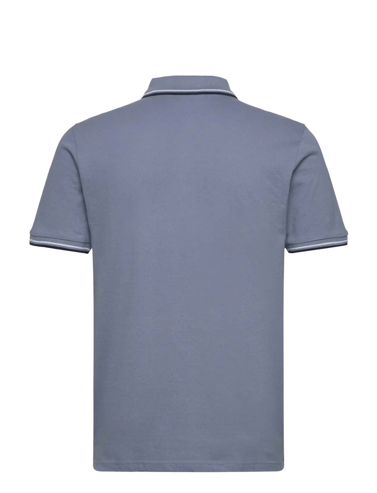 Lindbergh - Polo shirt with contrast piping - kurzärmelig - soft grey - 2