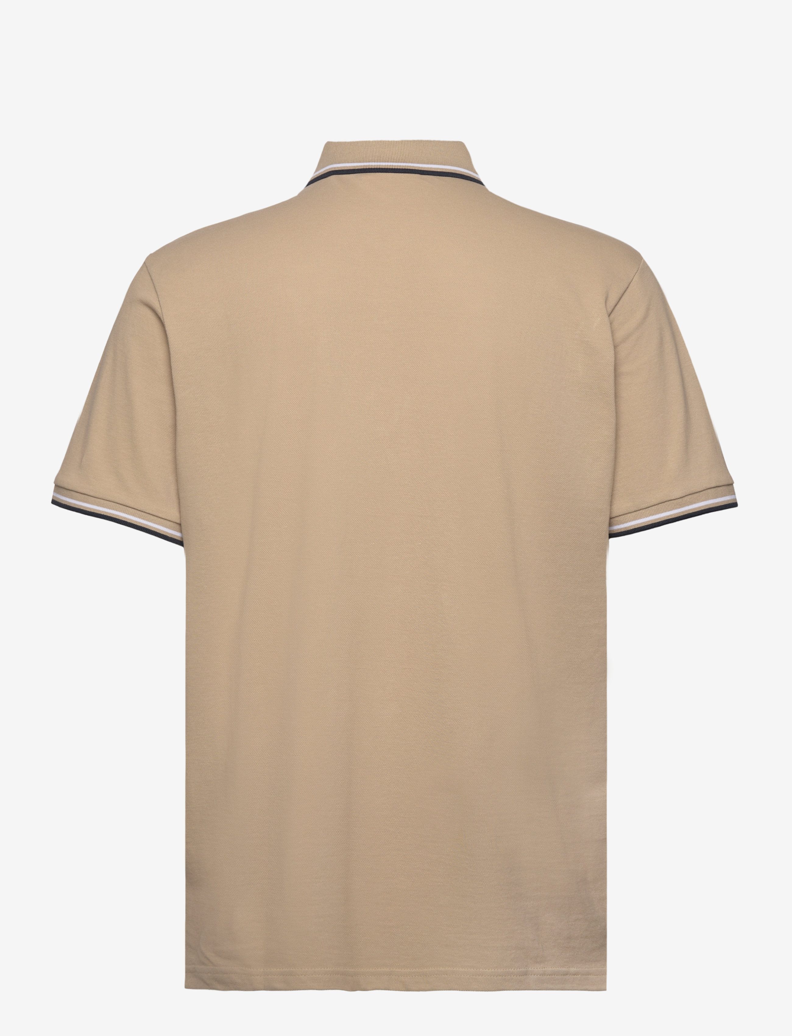 Lindbergh - Polo shirt with contrast piping - laveste priser - stone - 4
