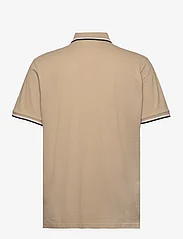 Lindbergh - Polo shirt with contrast piping - laagste prijzen - stone - 1