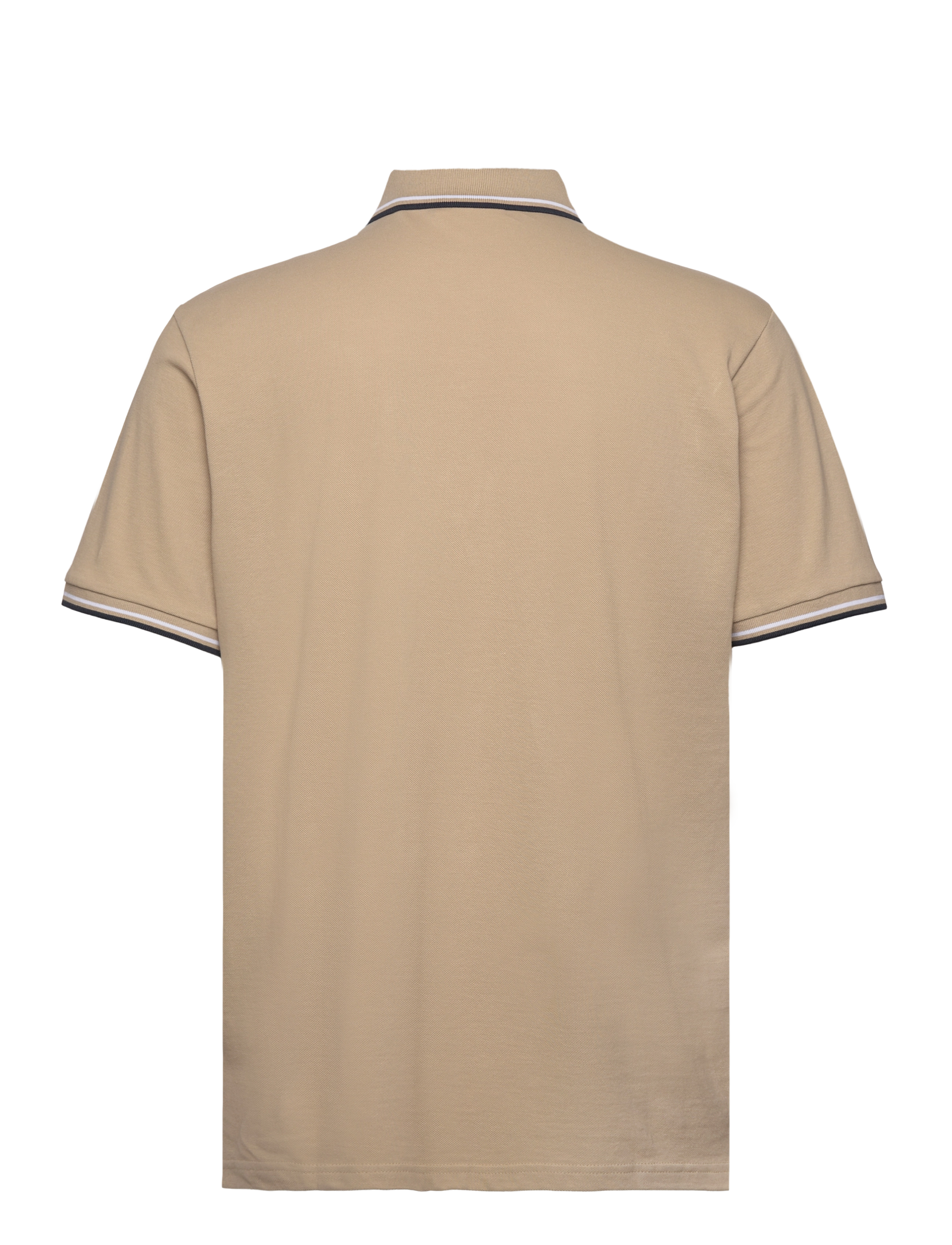 Lindbergh - Polo shirt with contrast piping - laveste priser - stone - 2