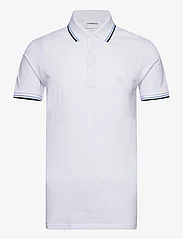 Lindbergh - Polo shirt with contrast piping - laveste priser - white 124 - 0