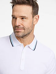 Lindbergh - Polo shirt with contrast piping - laveste priser - white 124 - 5