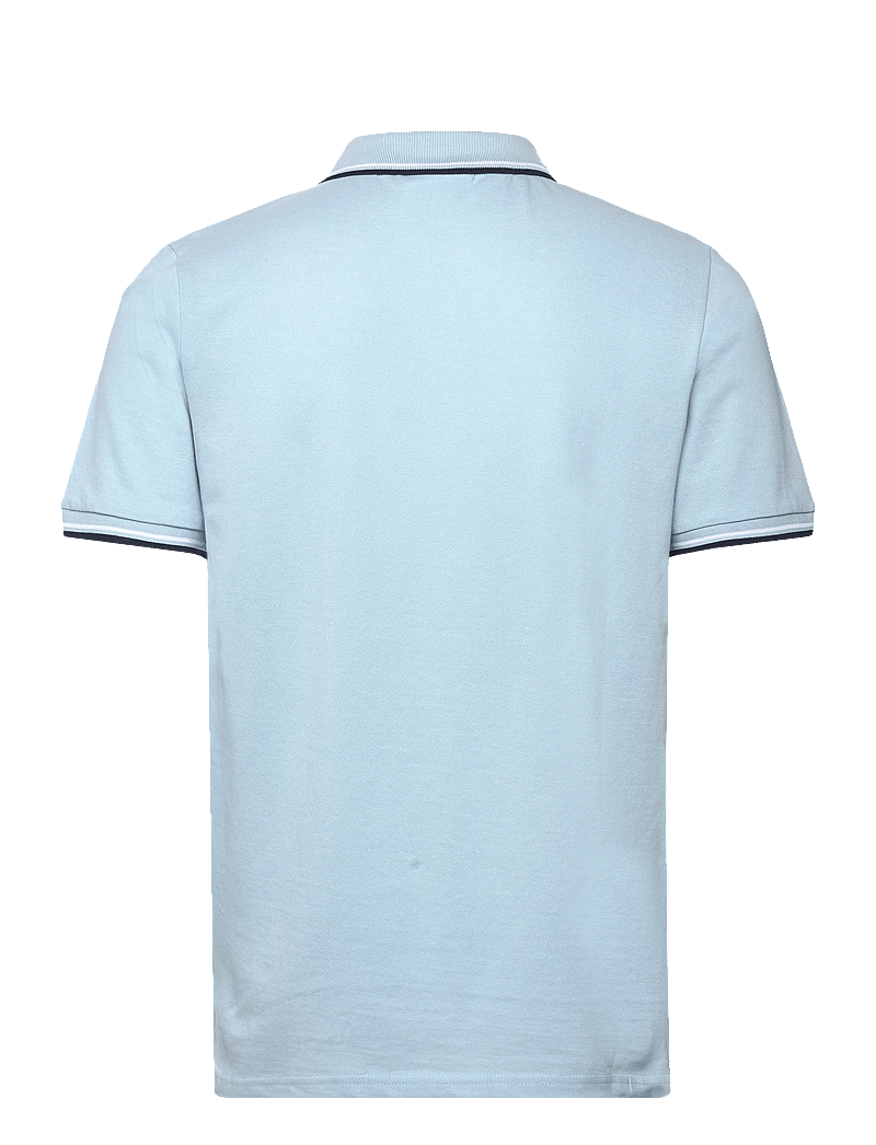 Lindbergh - Polo shirt w?. contrast piping - kurzärmelig - blue breeze - 1