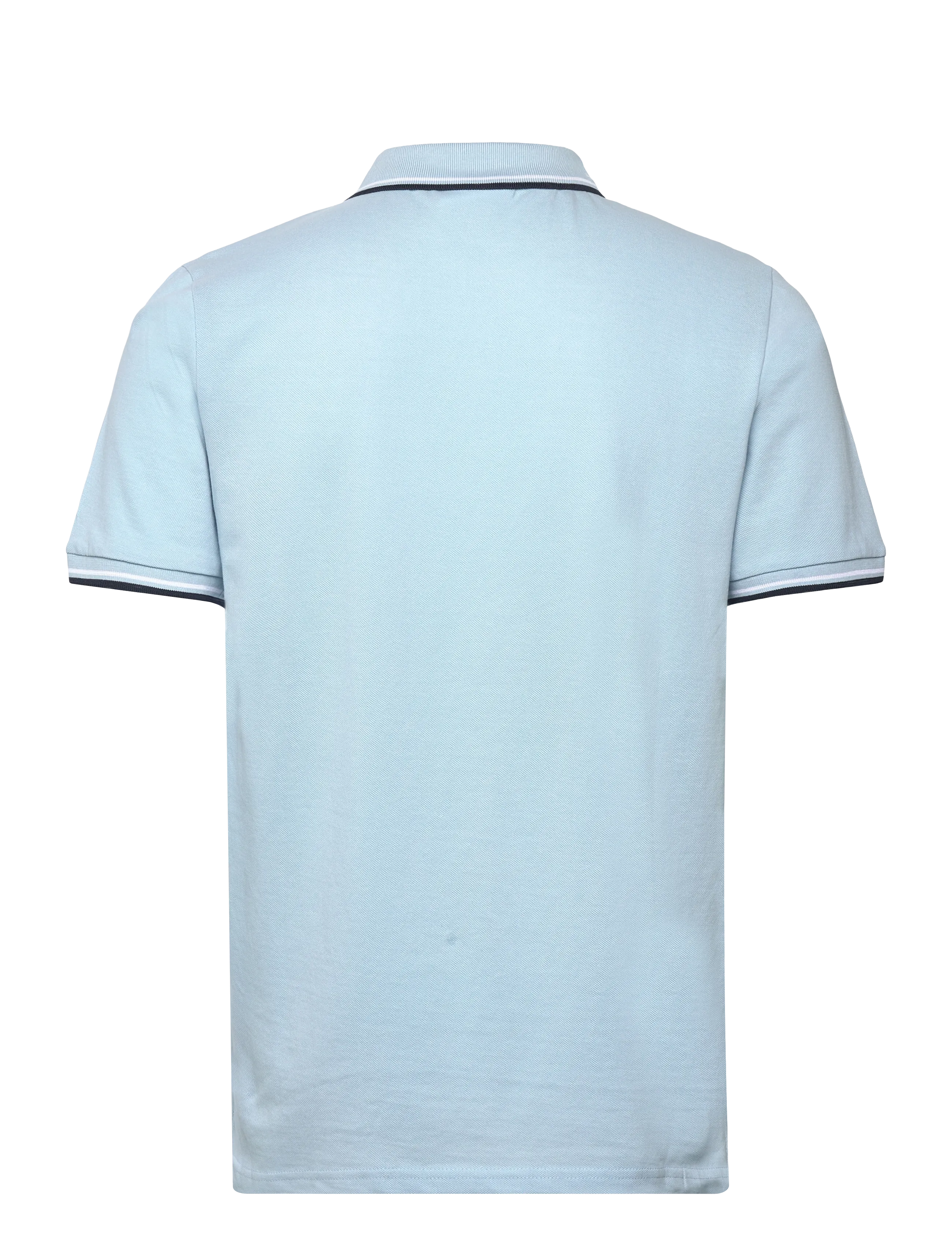 Lindbergh - Polo pique w. contrast piping - lyhythihaiset - blue breeze - 1