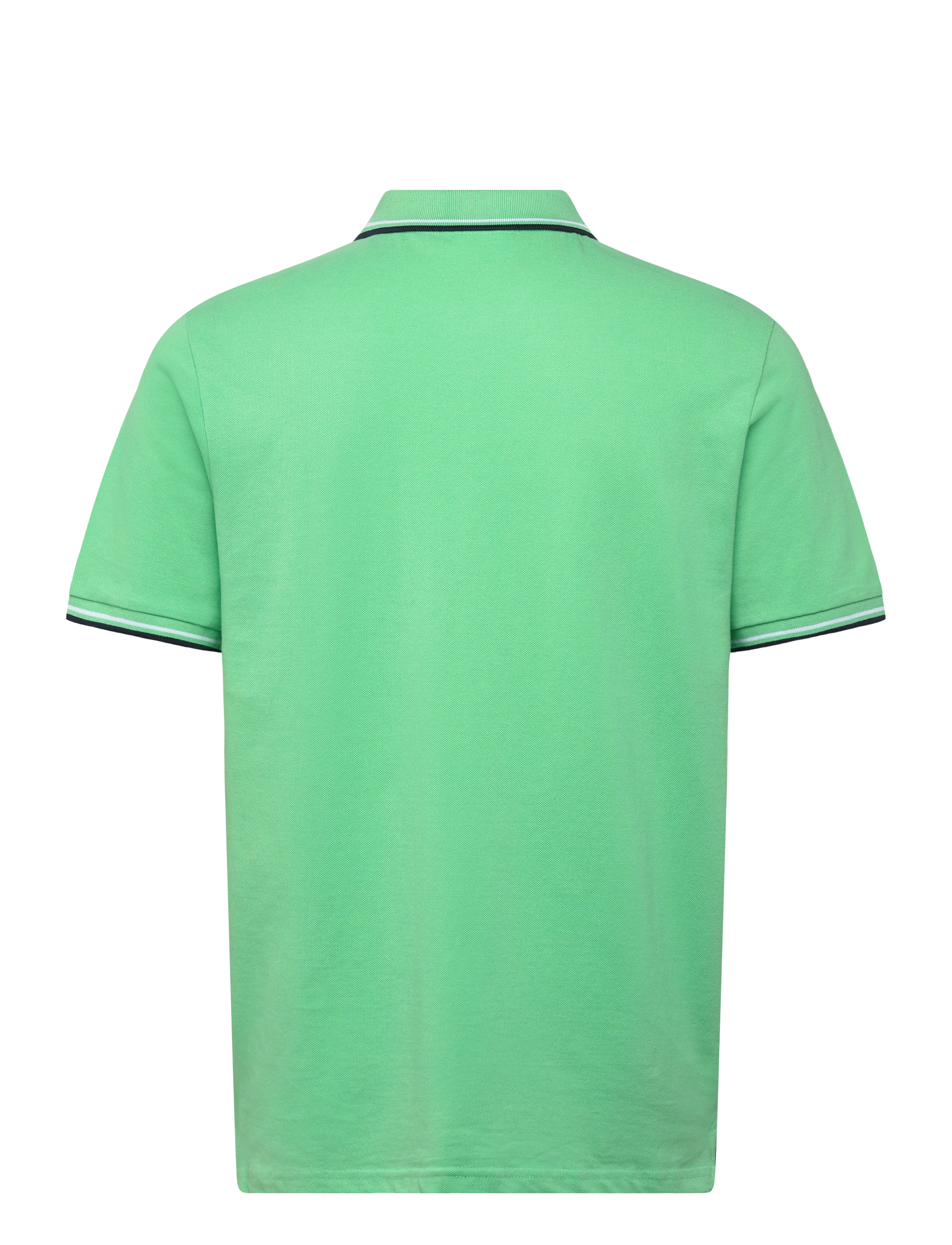 Lindbergh - Polo pique w. contrast piping - kortærmede poloer - fresh mint - 1